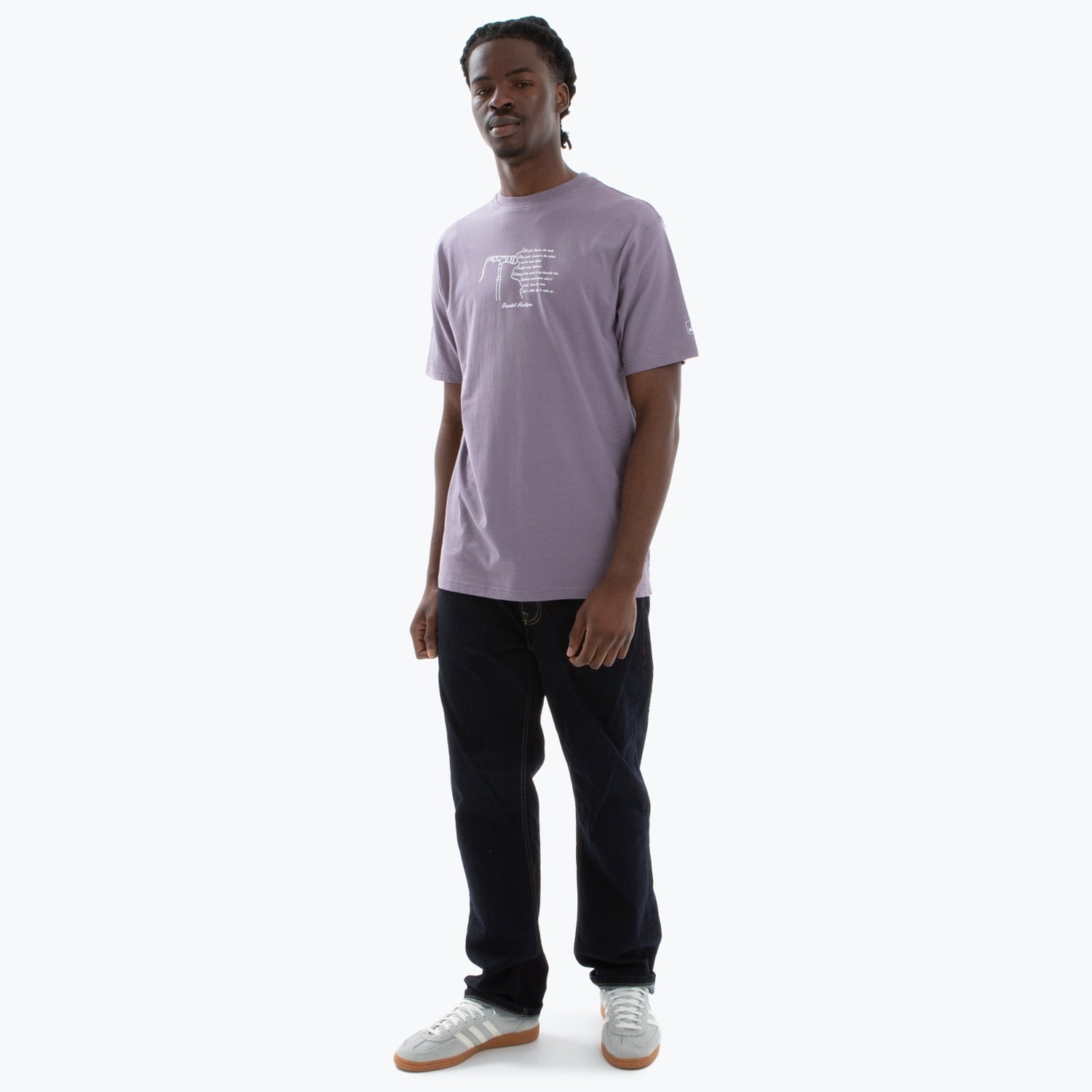 Liam T-Shirt Mauve - Peaceful Hooligan
