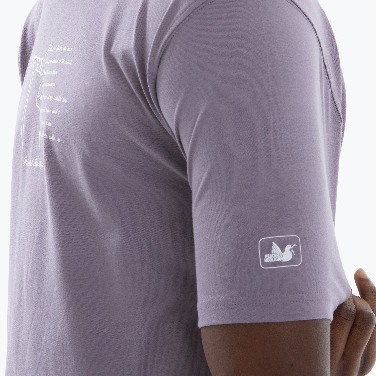 Liam T-Shirt Mauve - Peaceful Hooligan