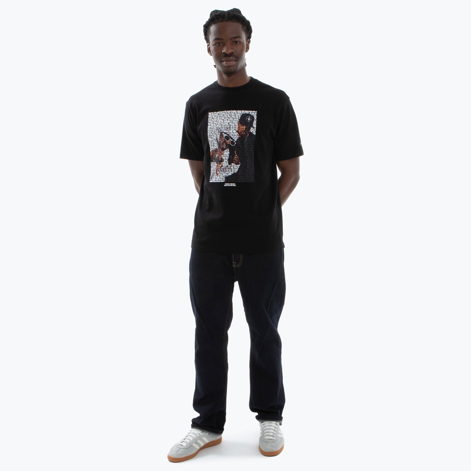 No 1 T-Shirt Black - Peaceful Hooligan