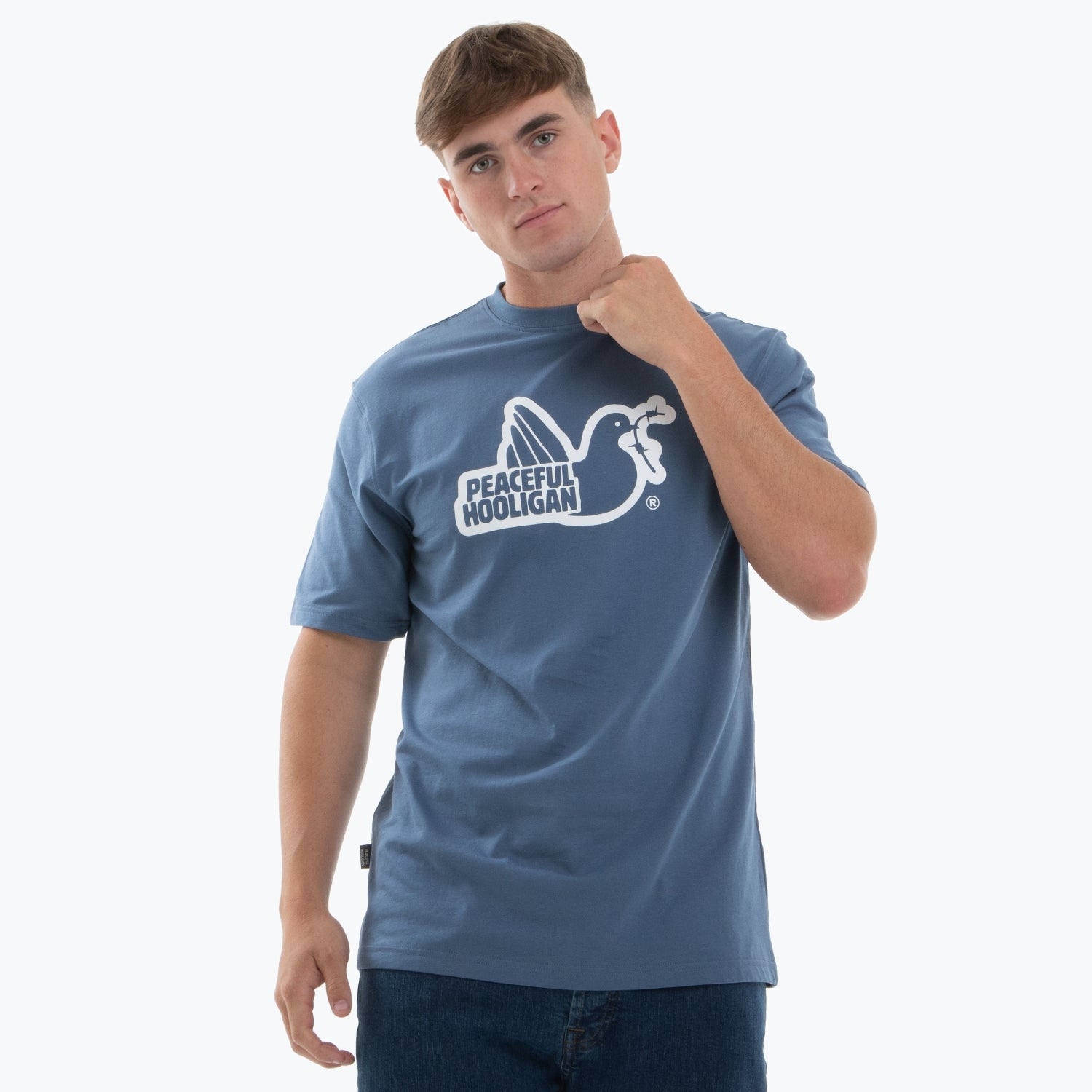 Outline T-Shirt Copen Blue - Peaceful Hooligan