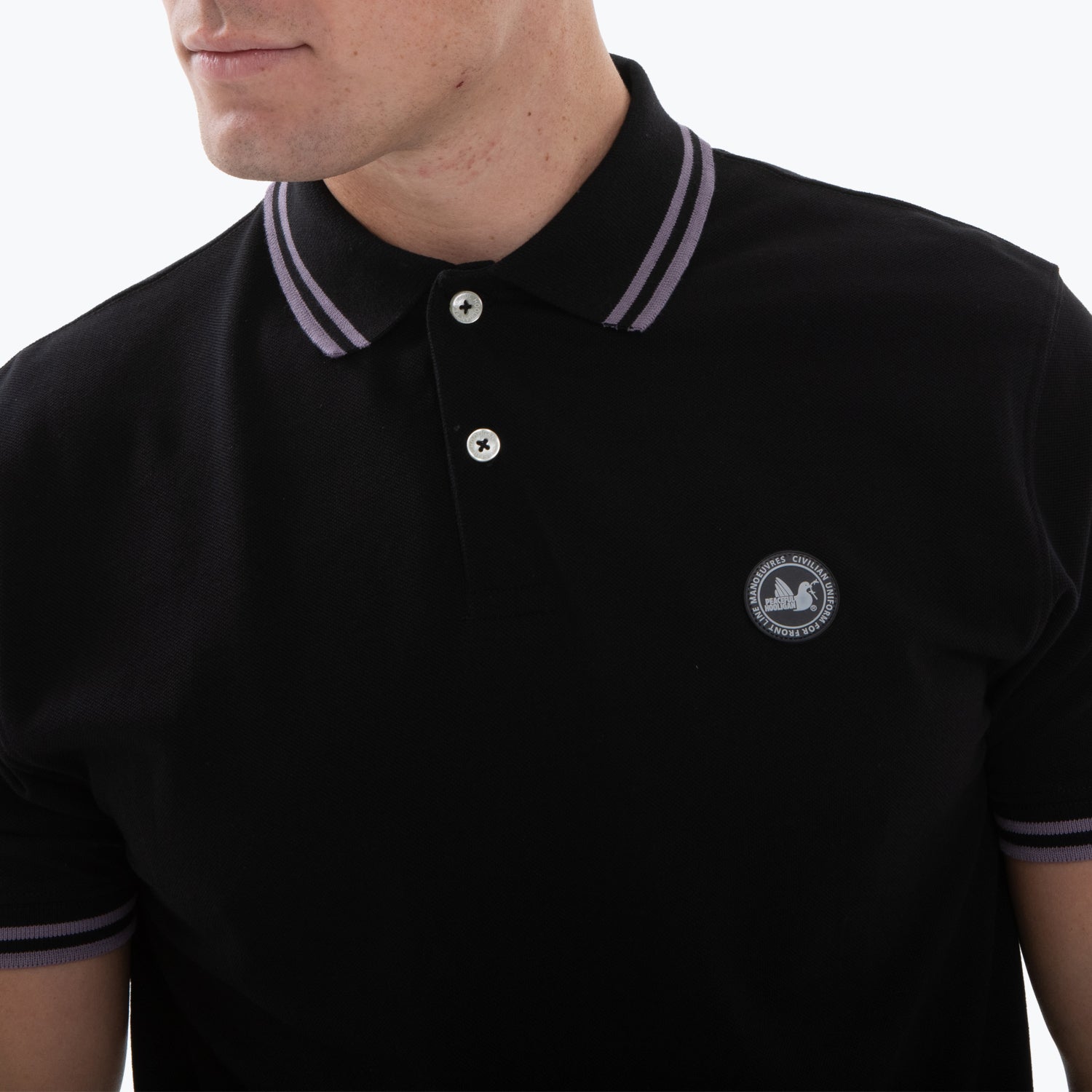 Peninsula Polo Black - Peaceful Hooligan