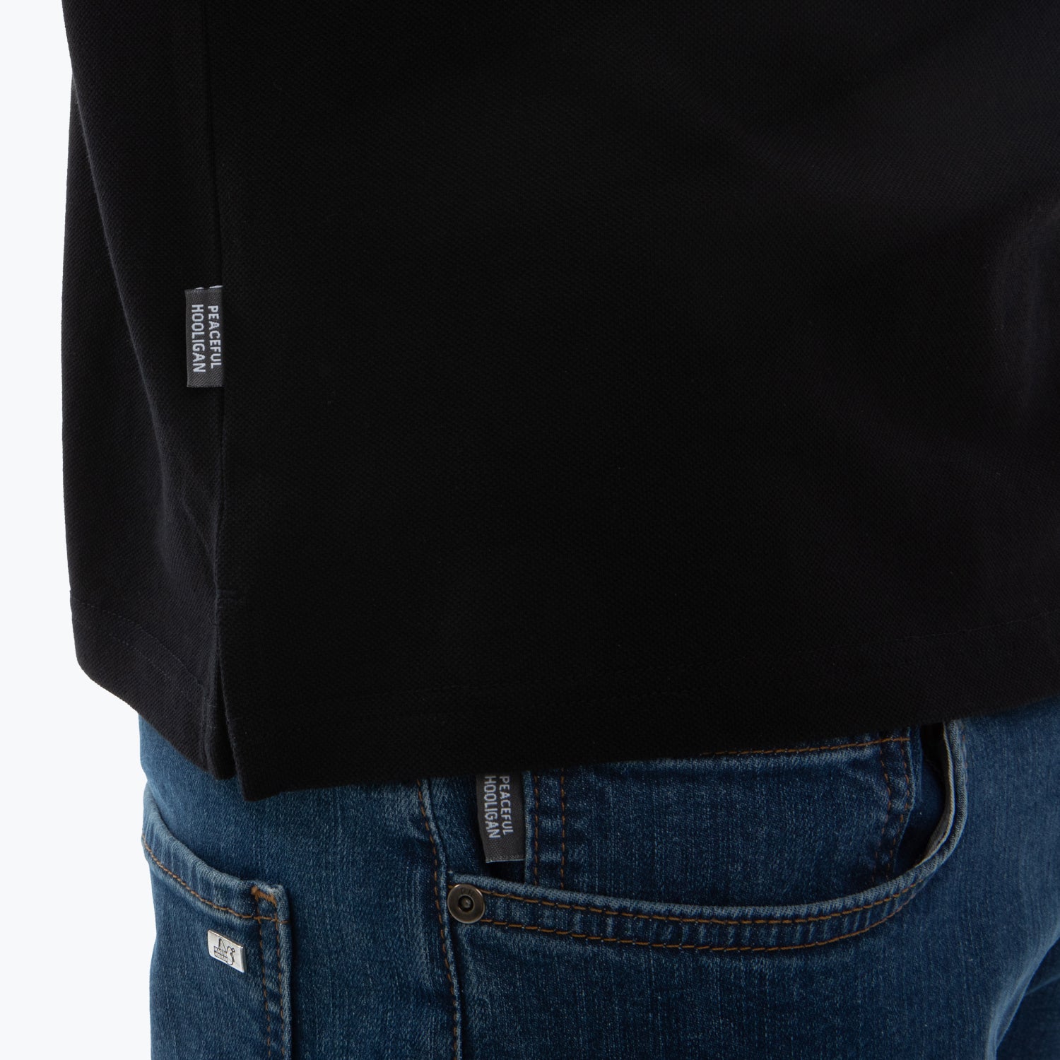 Peninsula Polo Black - Peaceful Hooligan