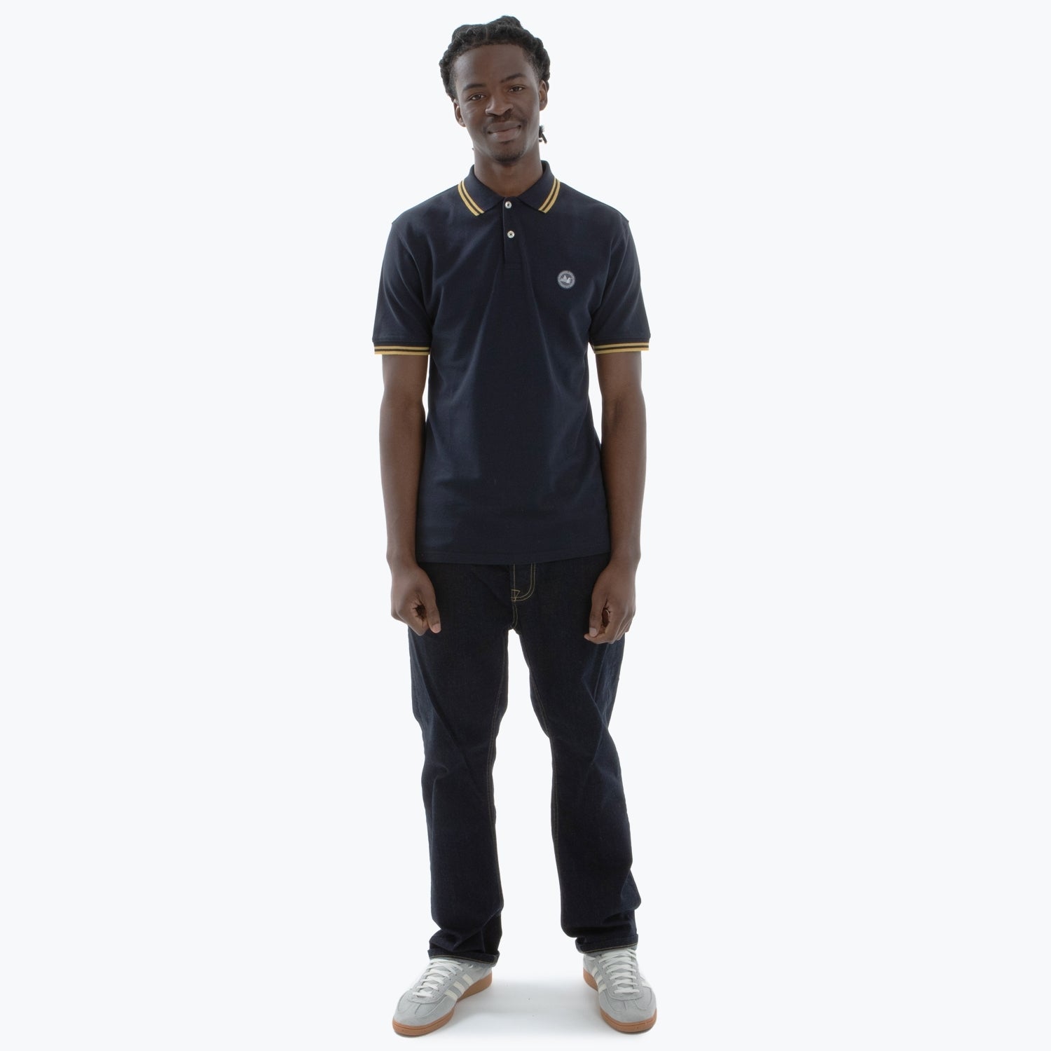 Peninsula Polo Navy - Peaceful Hooligan