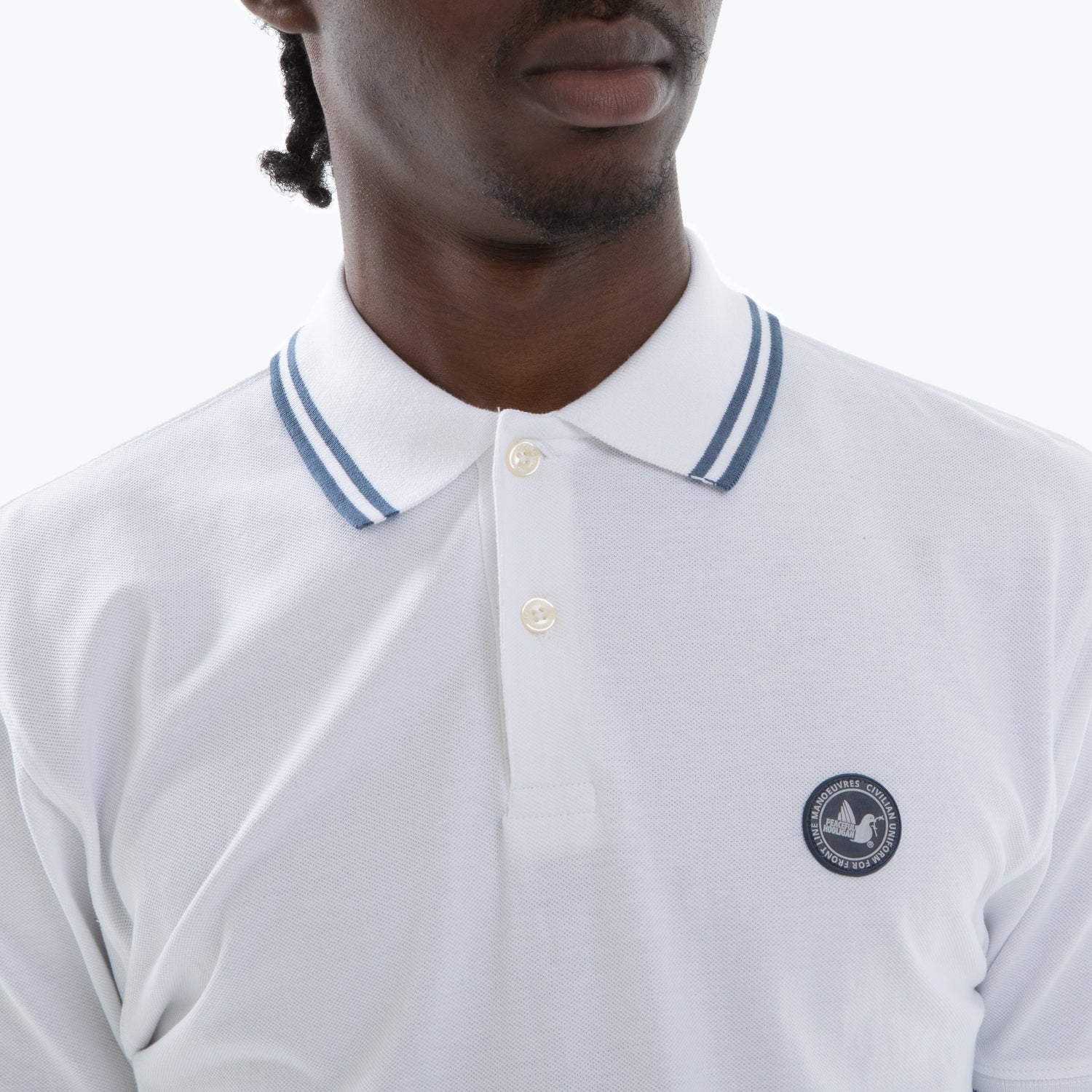 Peninsula Polo White - Peaceful Hooligan