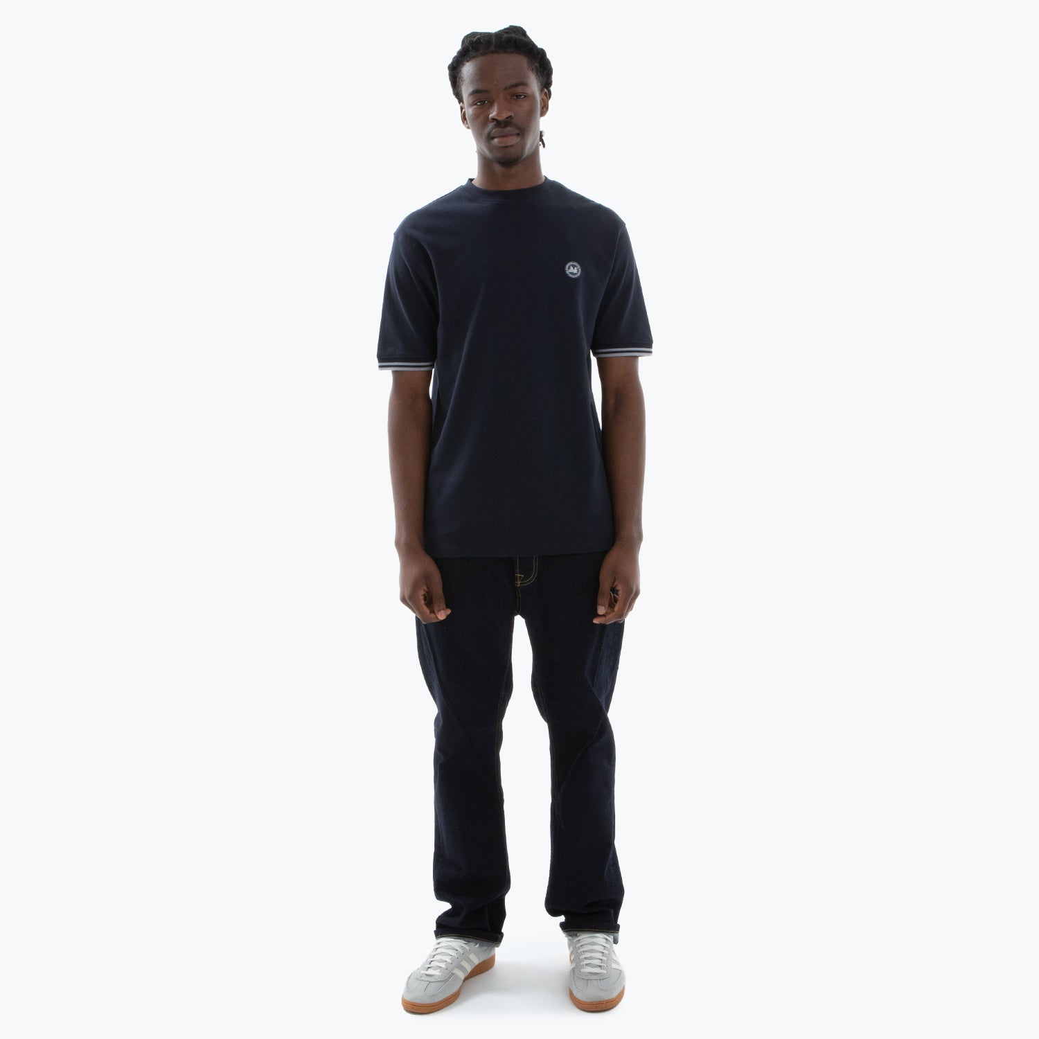 Rathbone T-Shirt Navy - Peaceful Hooligan