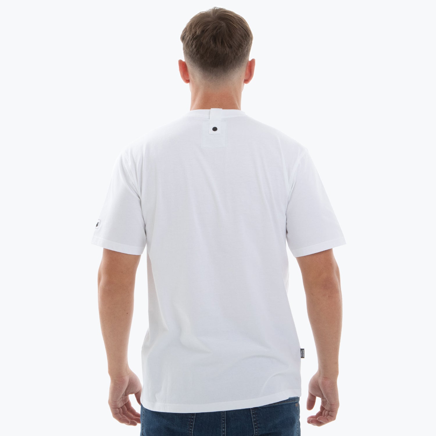 Record T-Shirt White - Peaceful Hooligan