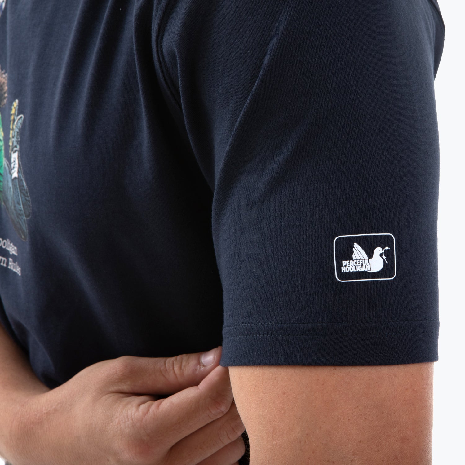 Rene T-Shirt Navy - Peaceful Hooligan