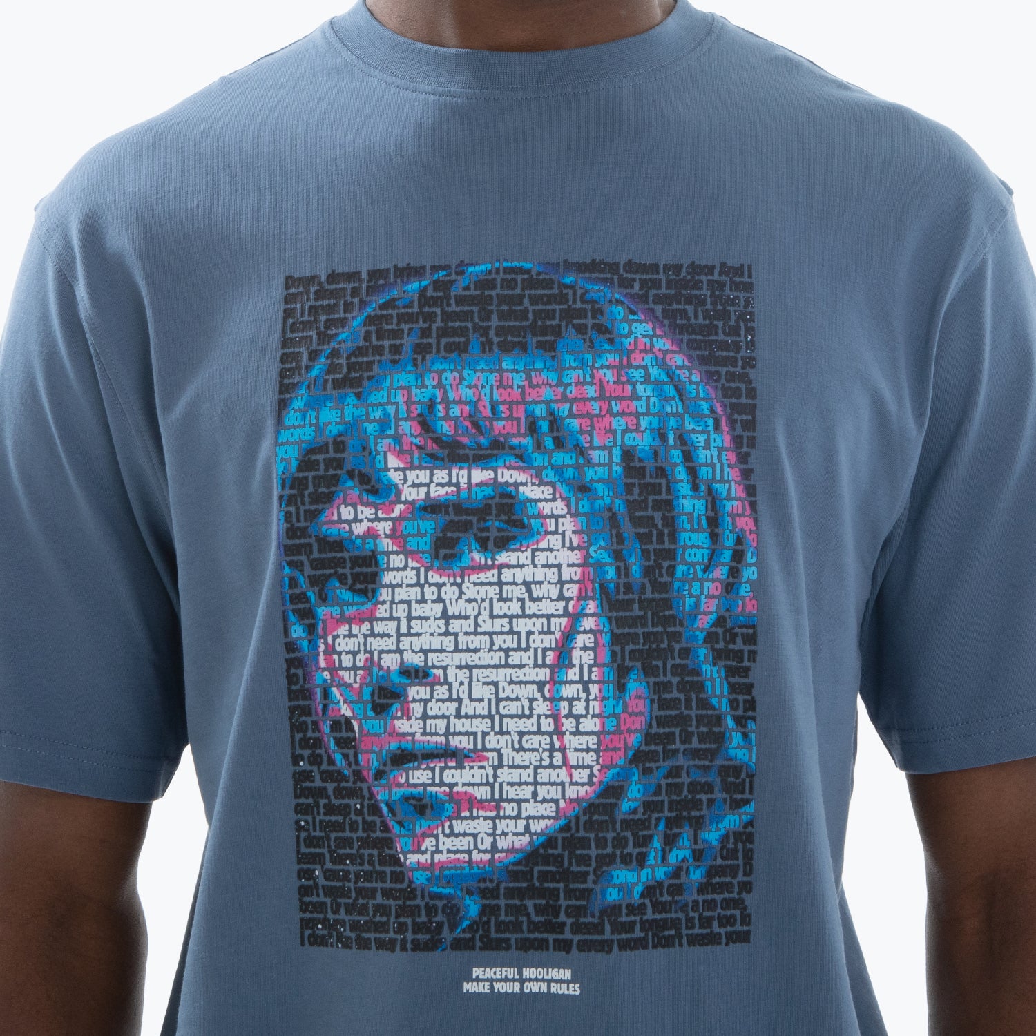 Resurrection T-Shirt Copen Blue - Peaceful Hooligan