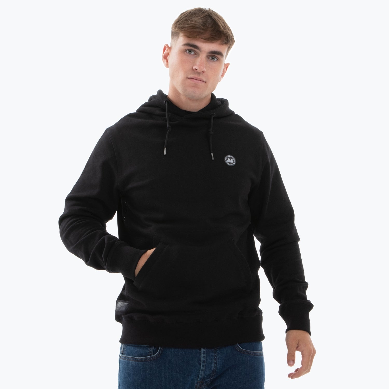 State Hoodie Black - Peaceful Hooligan