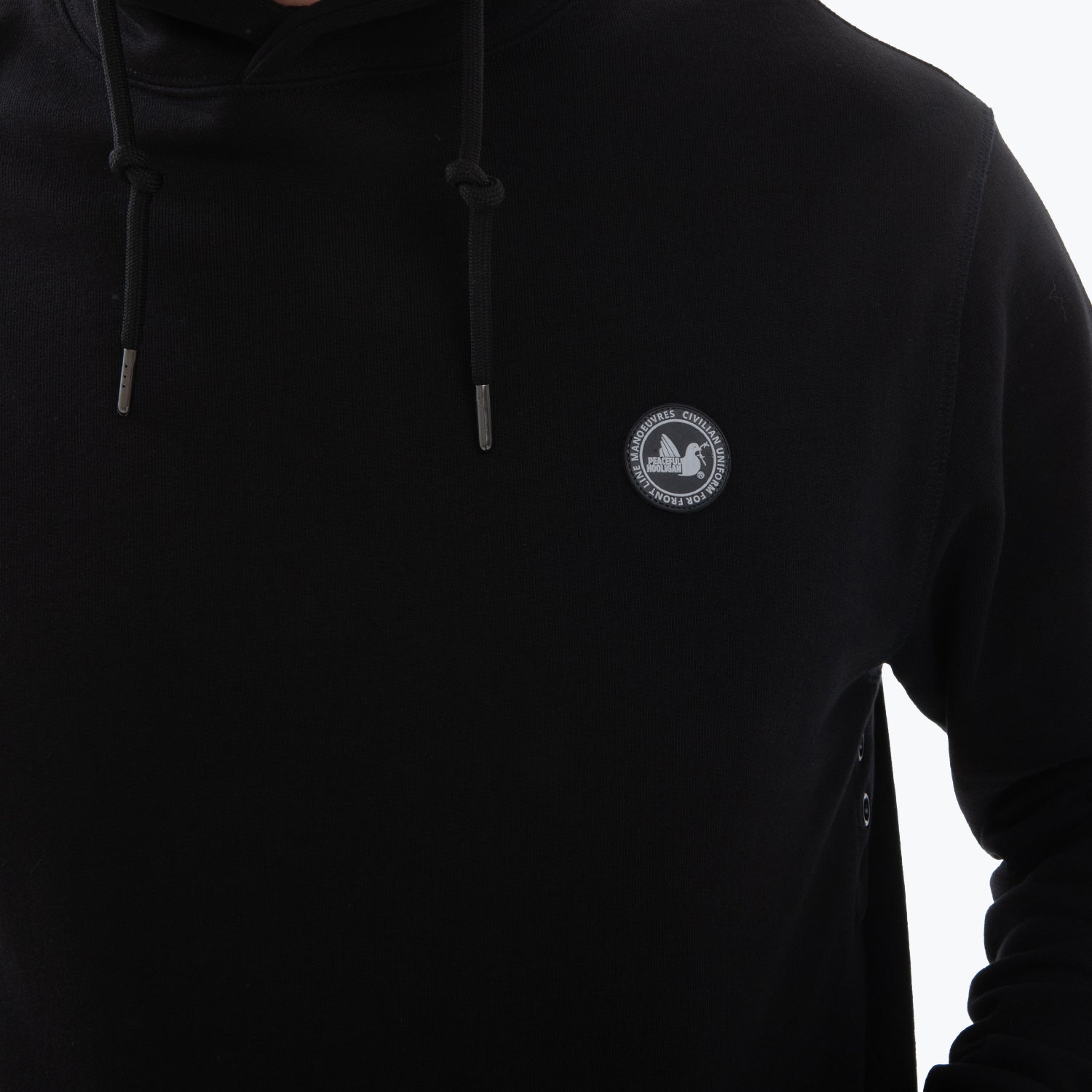 State Hoodie Black - Peaceful Hooligan