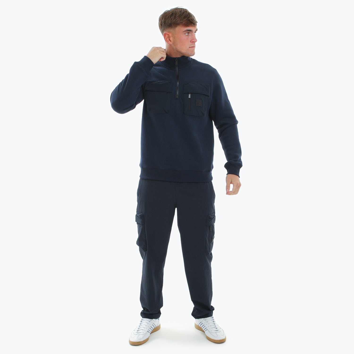 Altman Sweatshirt Navy - Peaceful Hooligan