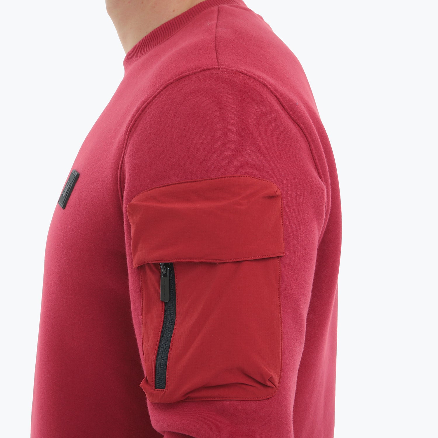 Crabtree Sweatshirt Dark Red - Peaceful Hooligan