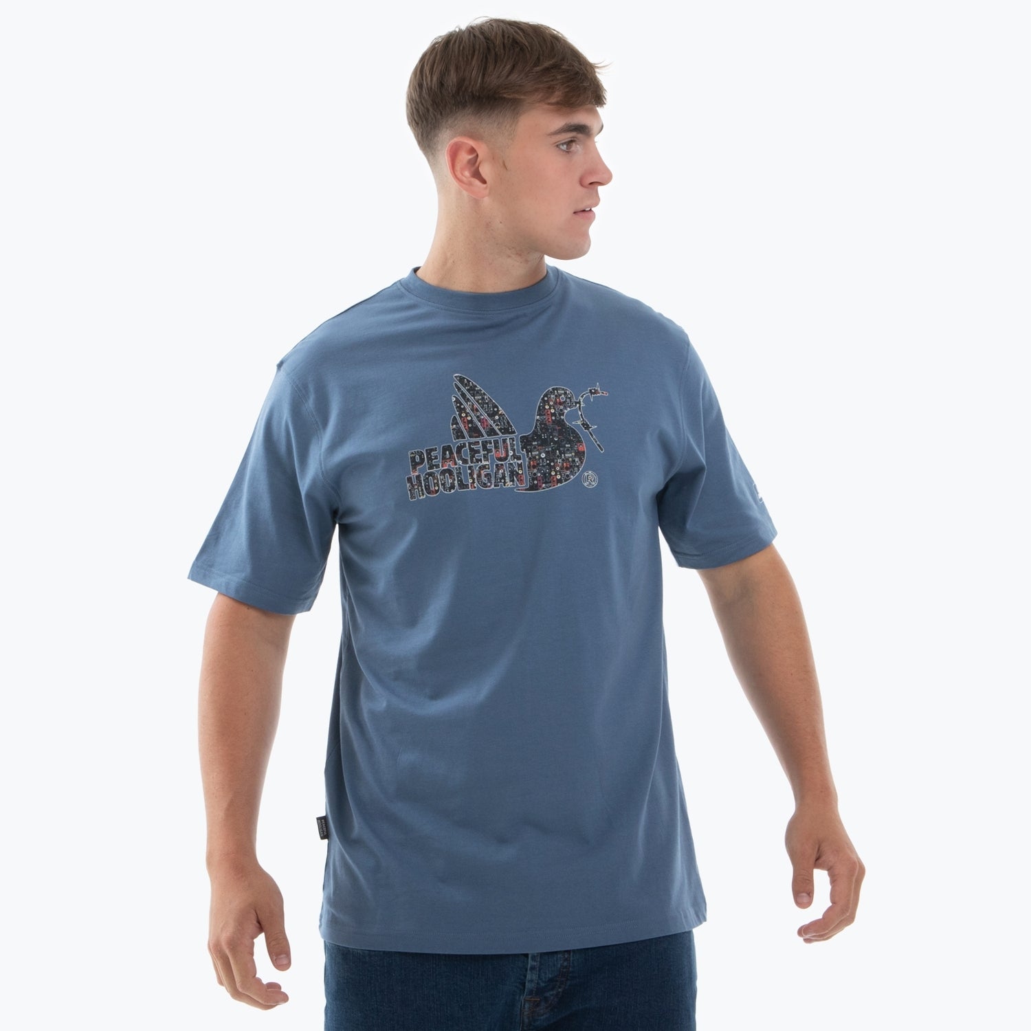 System Dove T-Shirt Copen Blue - Peaceful Hooligan