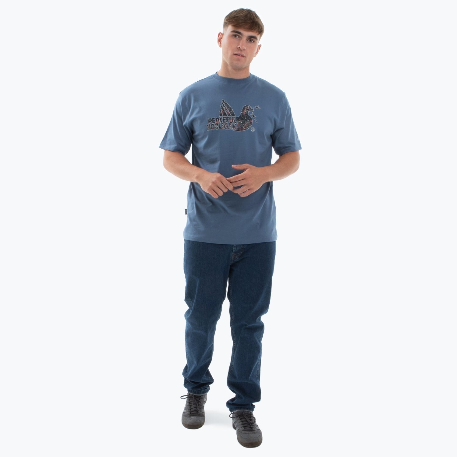 System Dove T-Shirt Copen Blue - Peaceful Hooligan