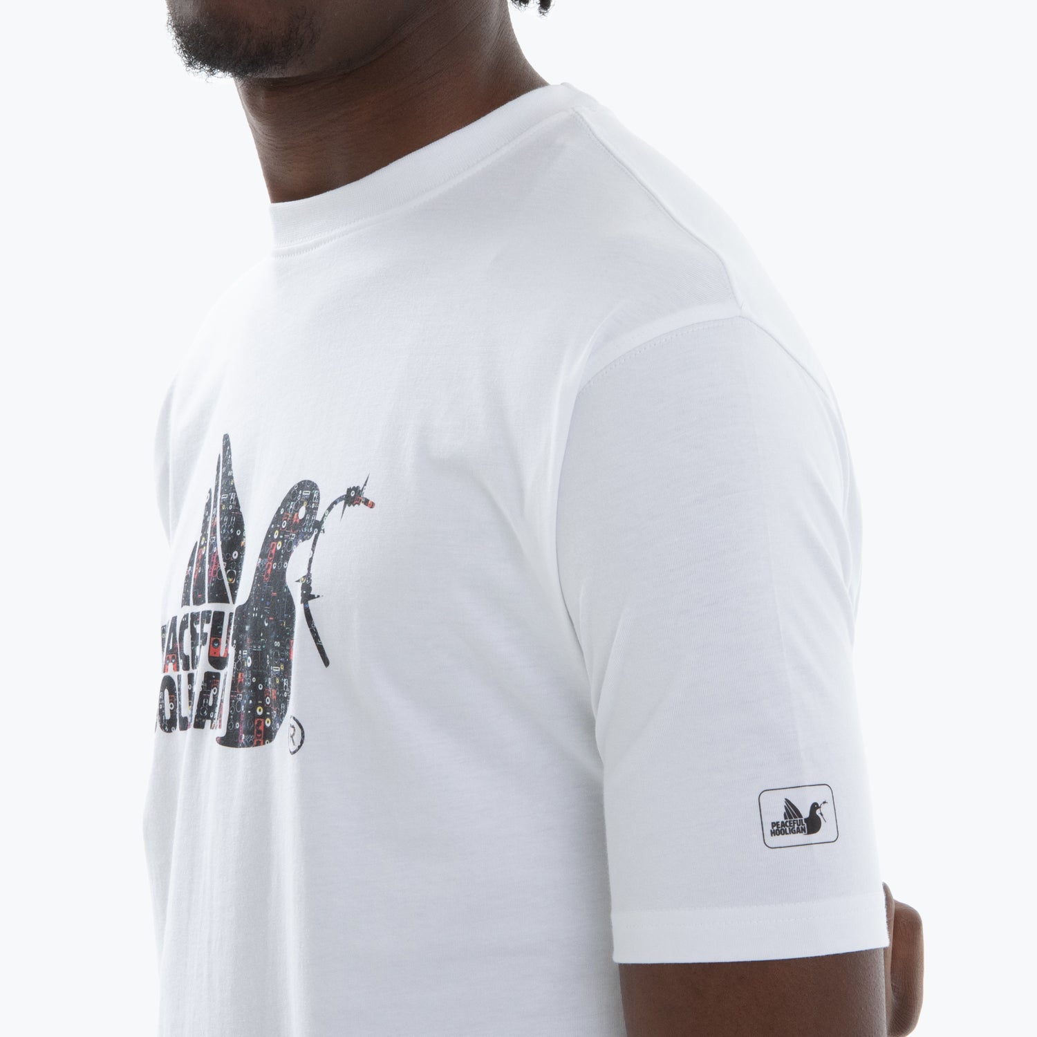 System Dove T-Shirt White - Peaceful Hooligan