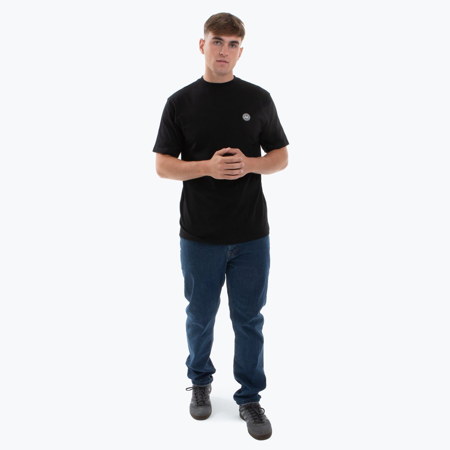 Trace T-Shirt Black - Peaceful Hooligan