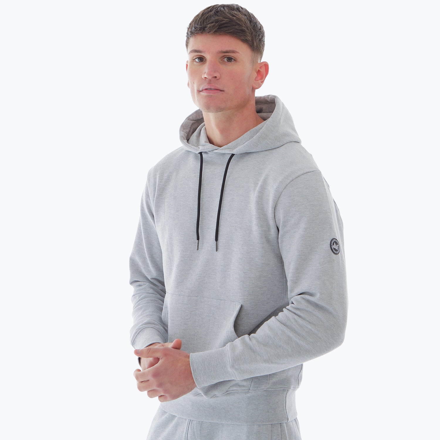 Athletic OTH Hoodie Marl Grey