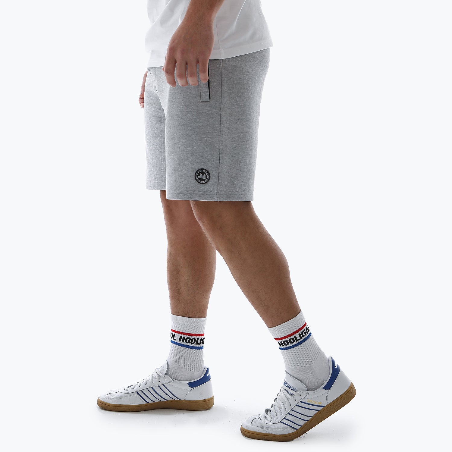 Athletic Sweat Shorts Marl Grey