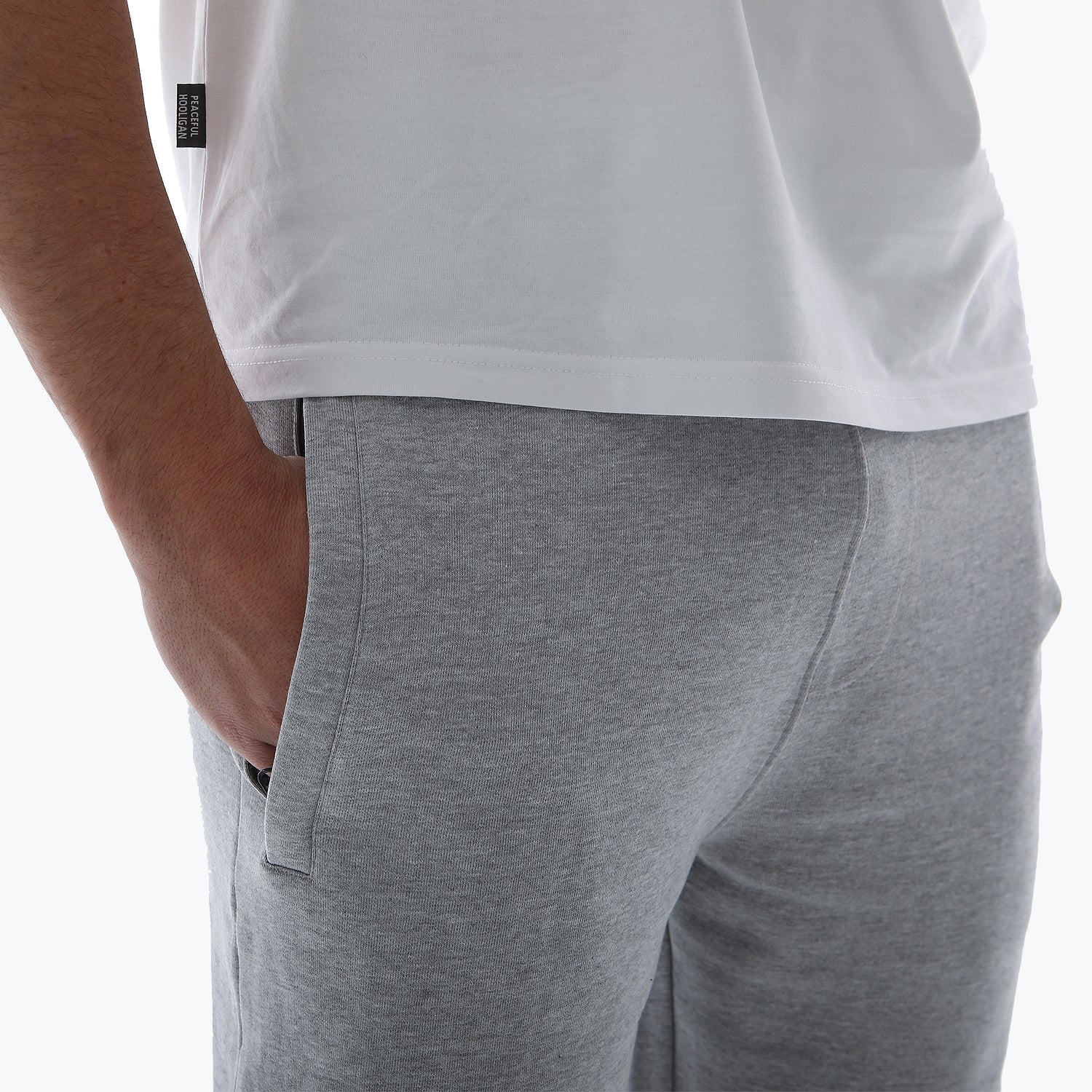 Athletic Sweat Shorts Marl Grey