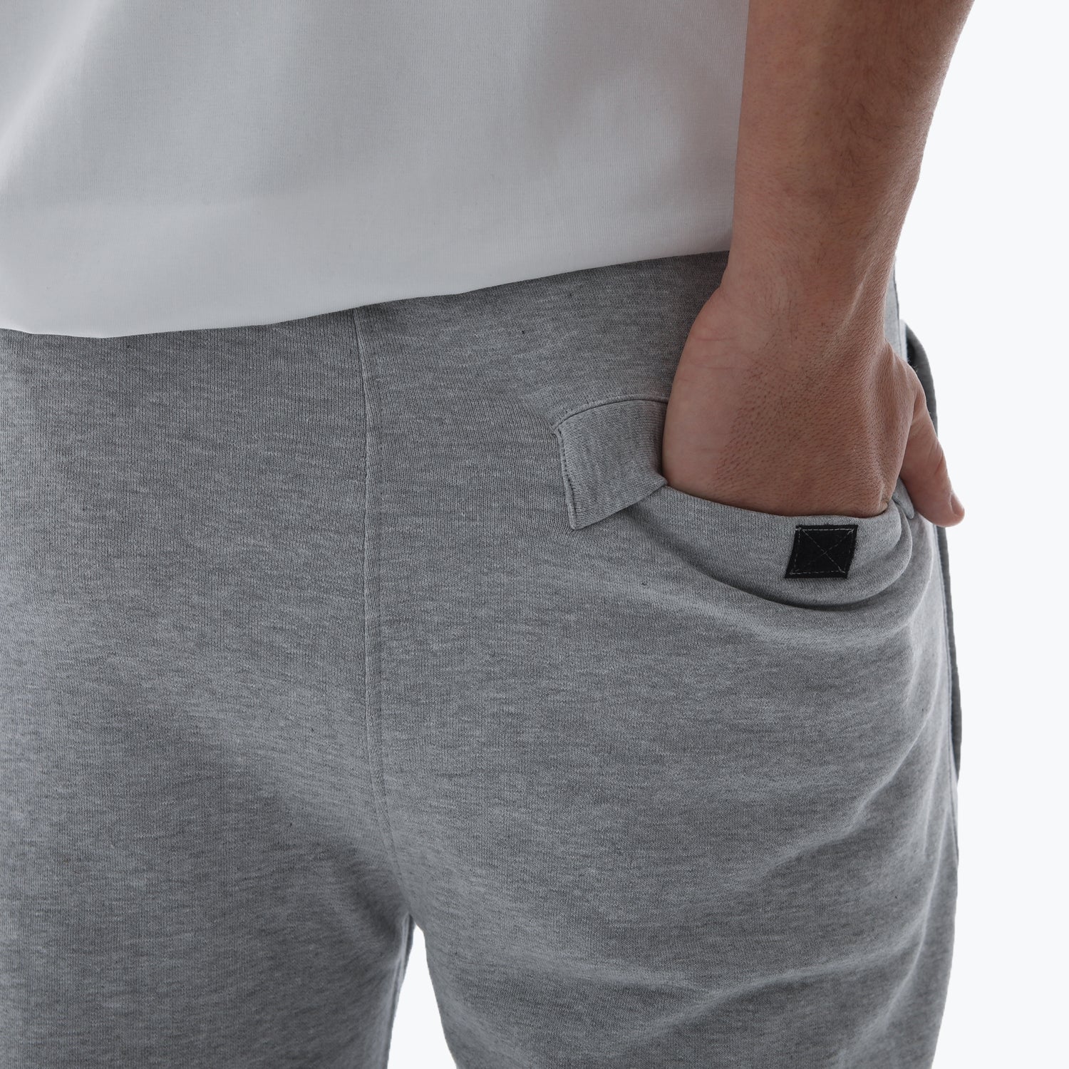 Athletic Sweat Shorts Marl Grey