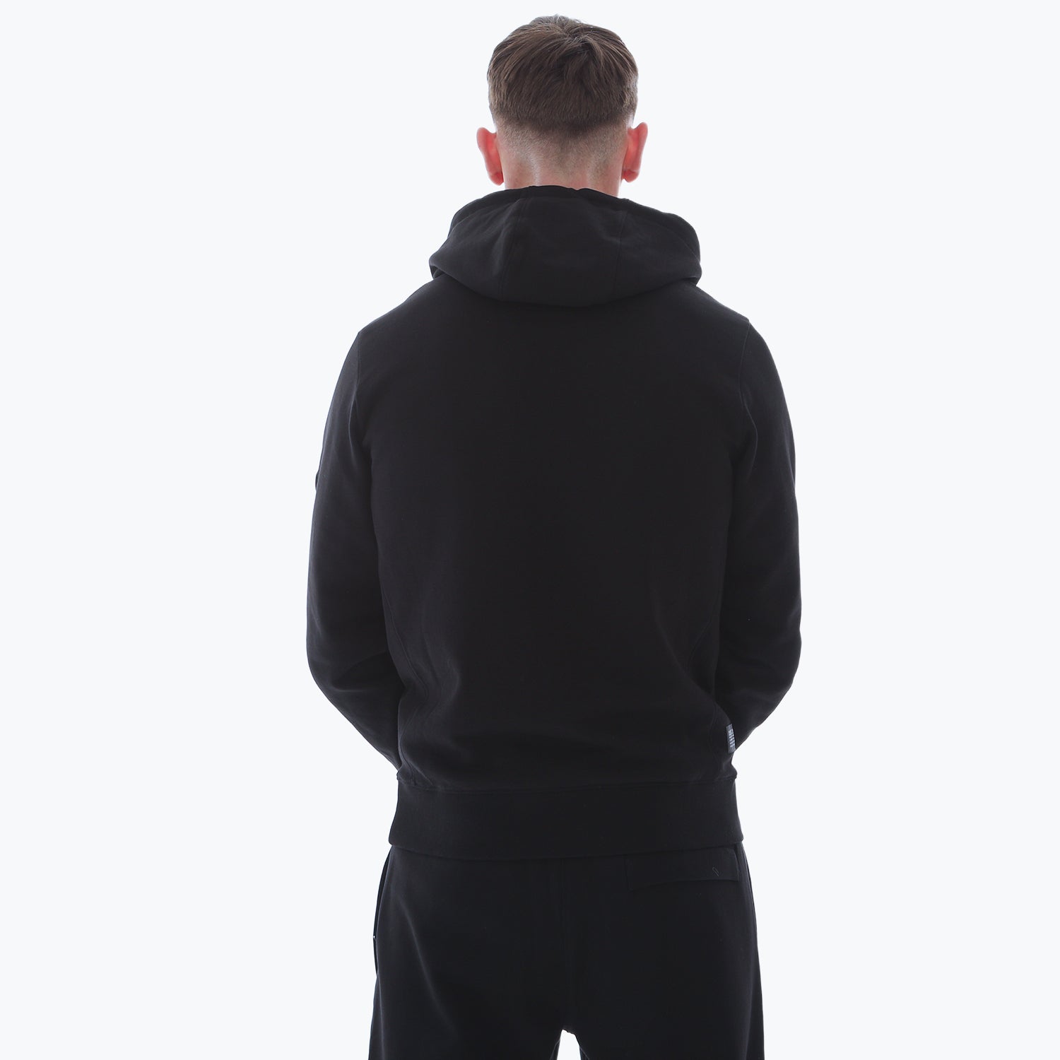 Outline Hoodie Black