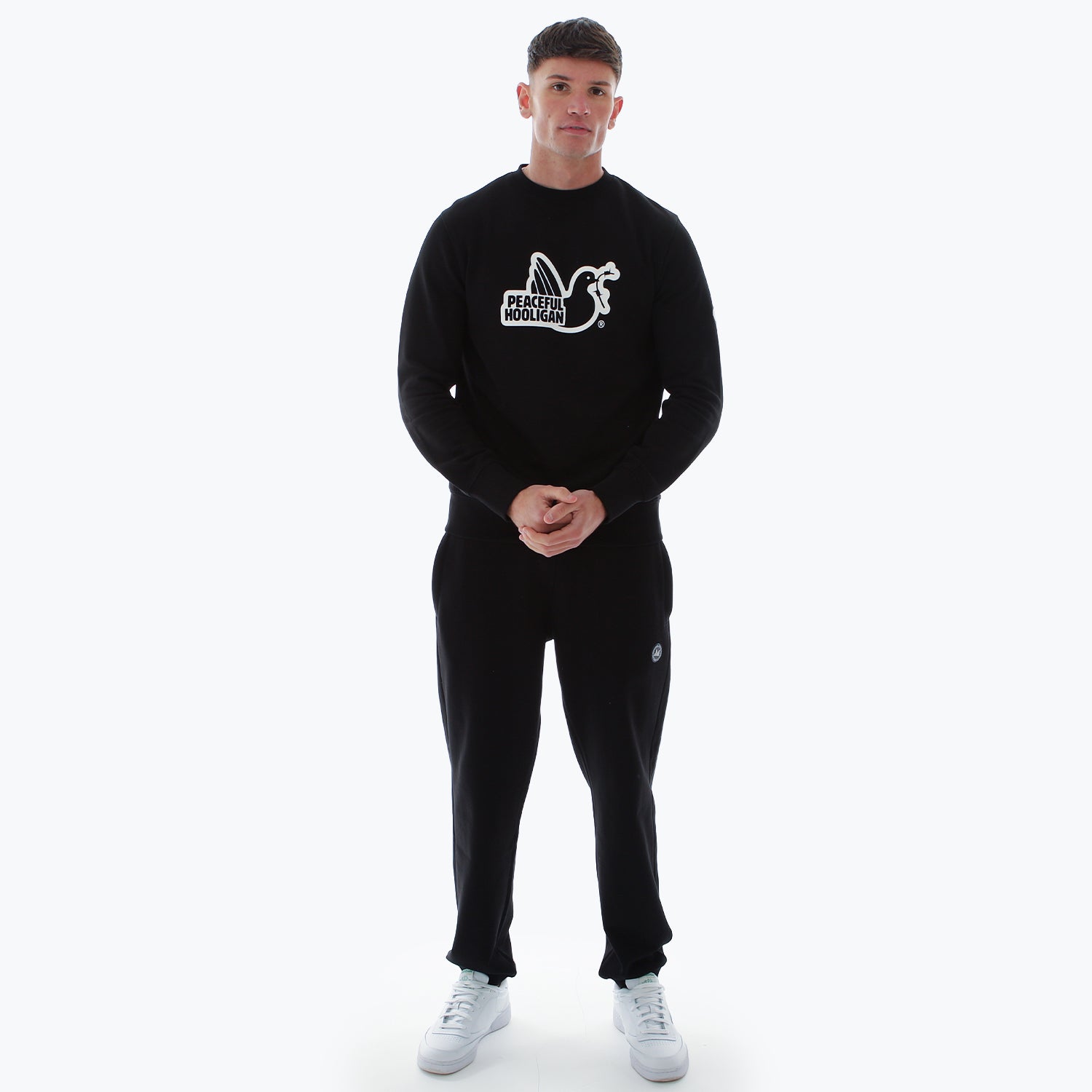 Outline Sweatshirt Black