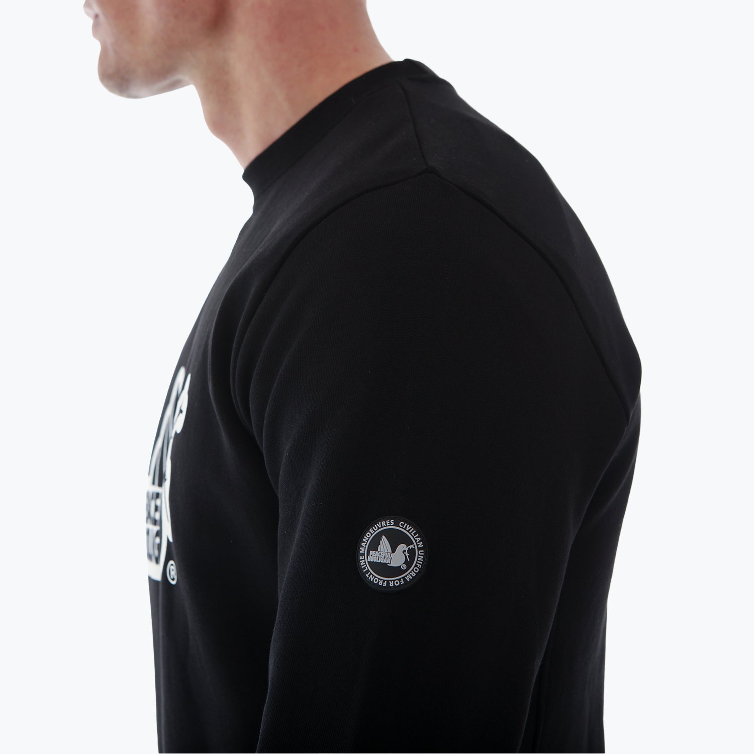 Outline Sweatshirt Black