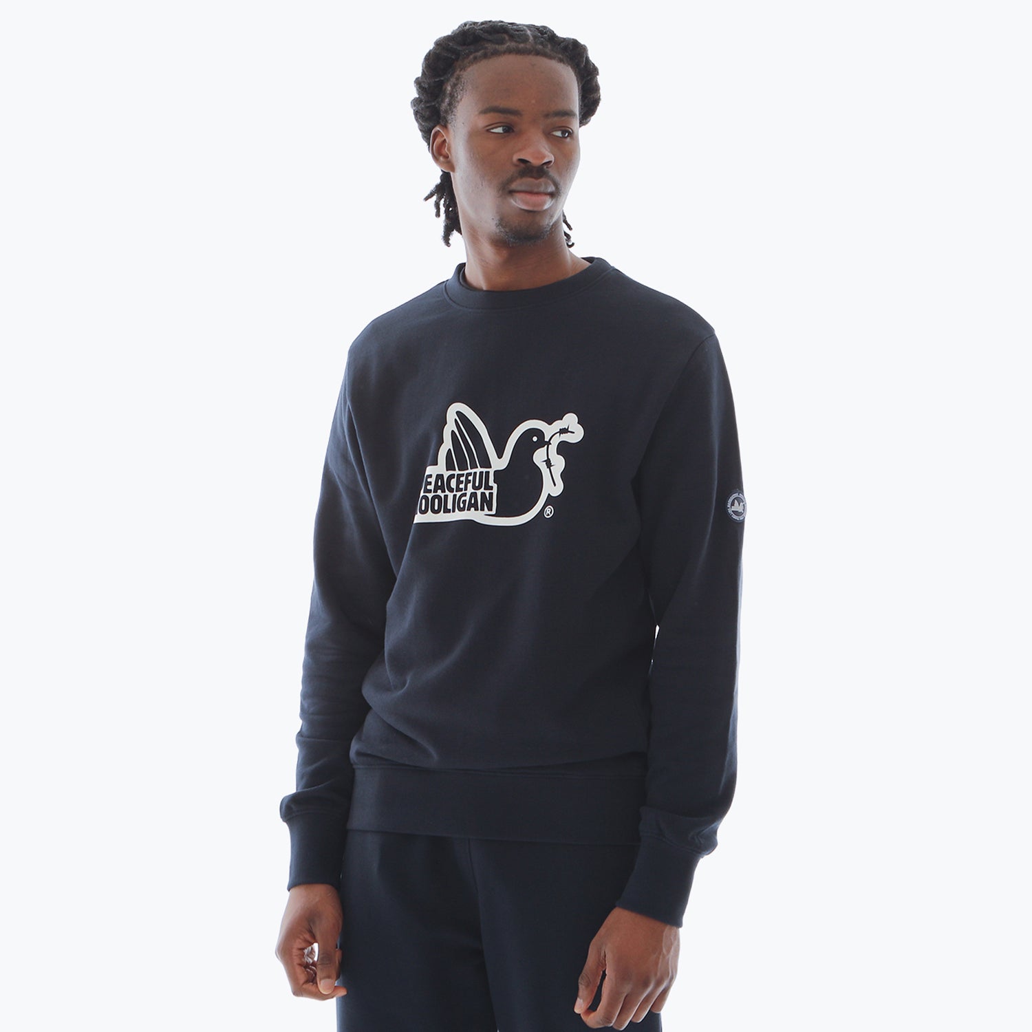 Outline Sweatshirt Navy