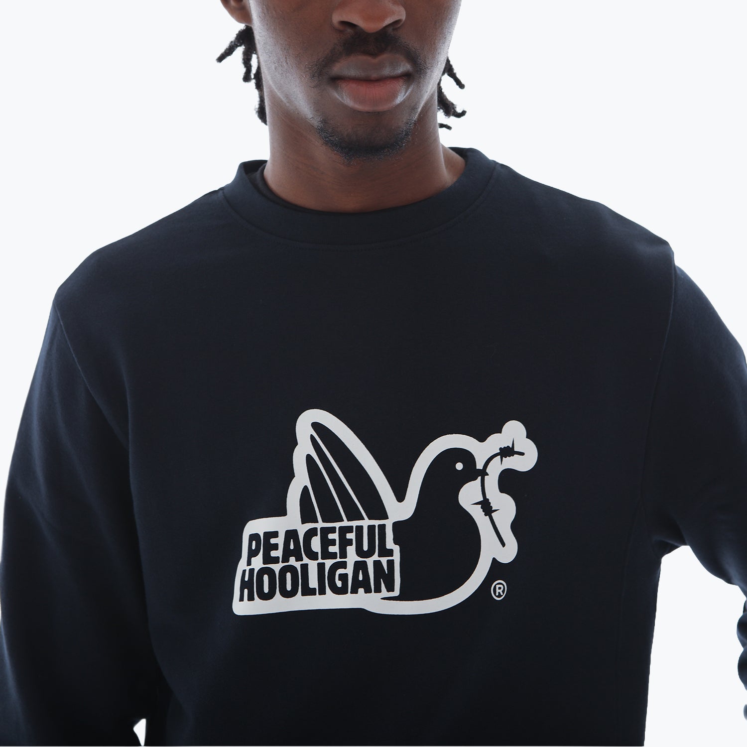 Outline Sweatshirt Navy