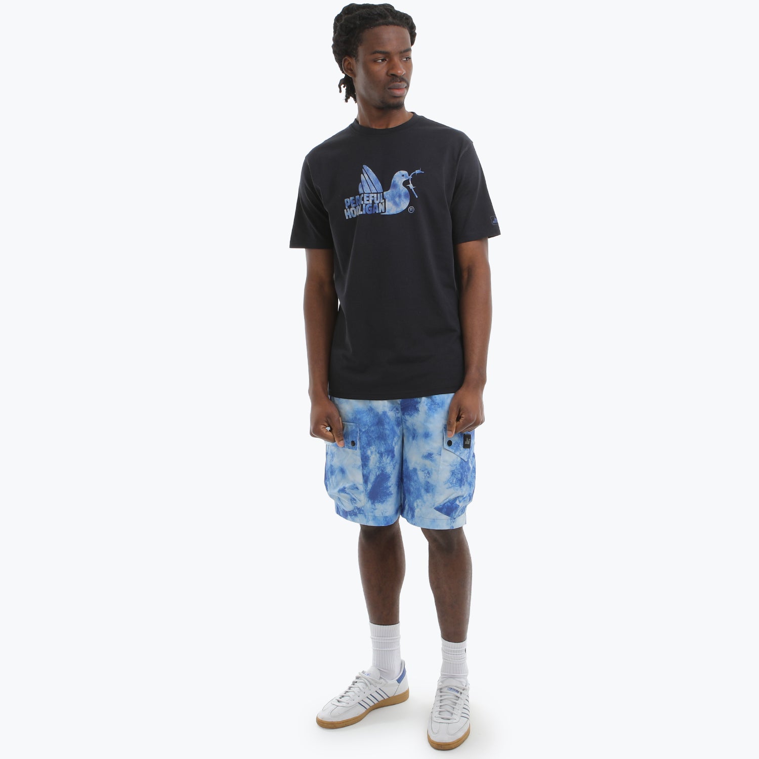 Dove Camo T-Shirt Navy/Arctic