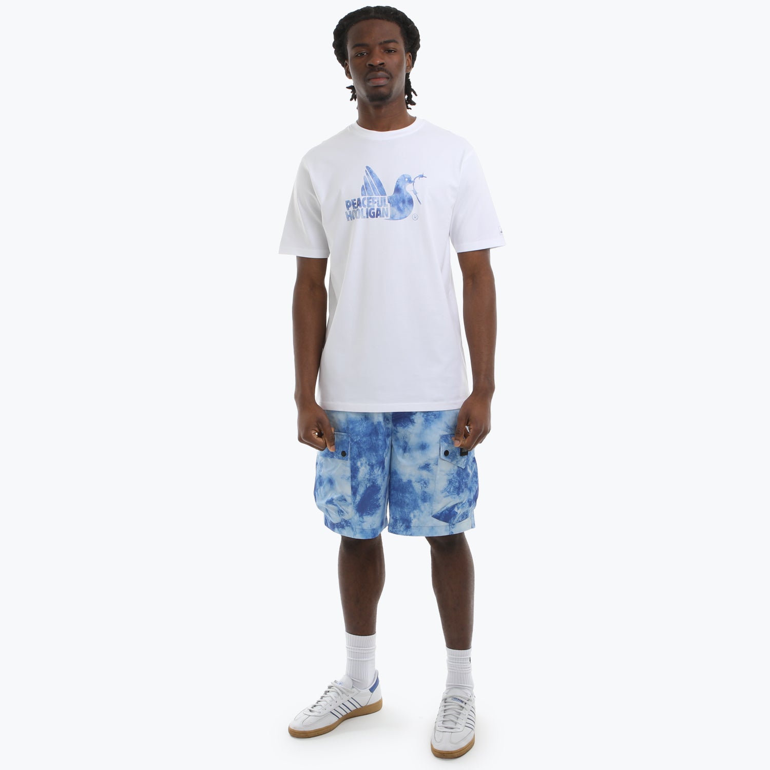 Dove Camo T-Shirt White/Arctic