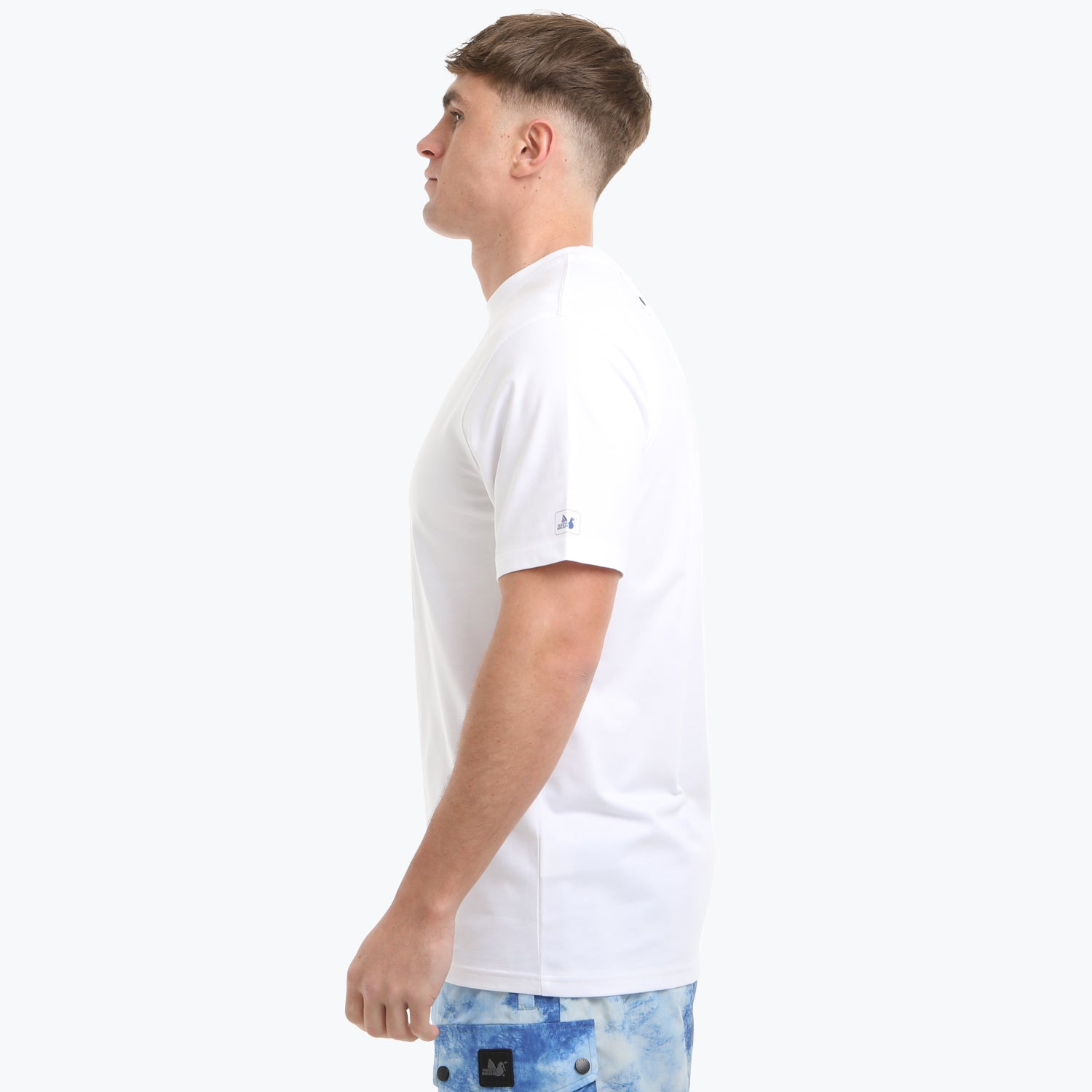 Framed Camo T-Shirt White/Arctic