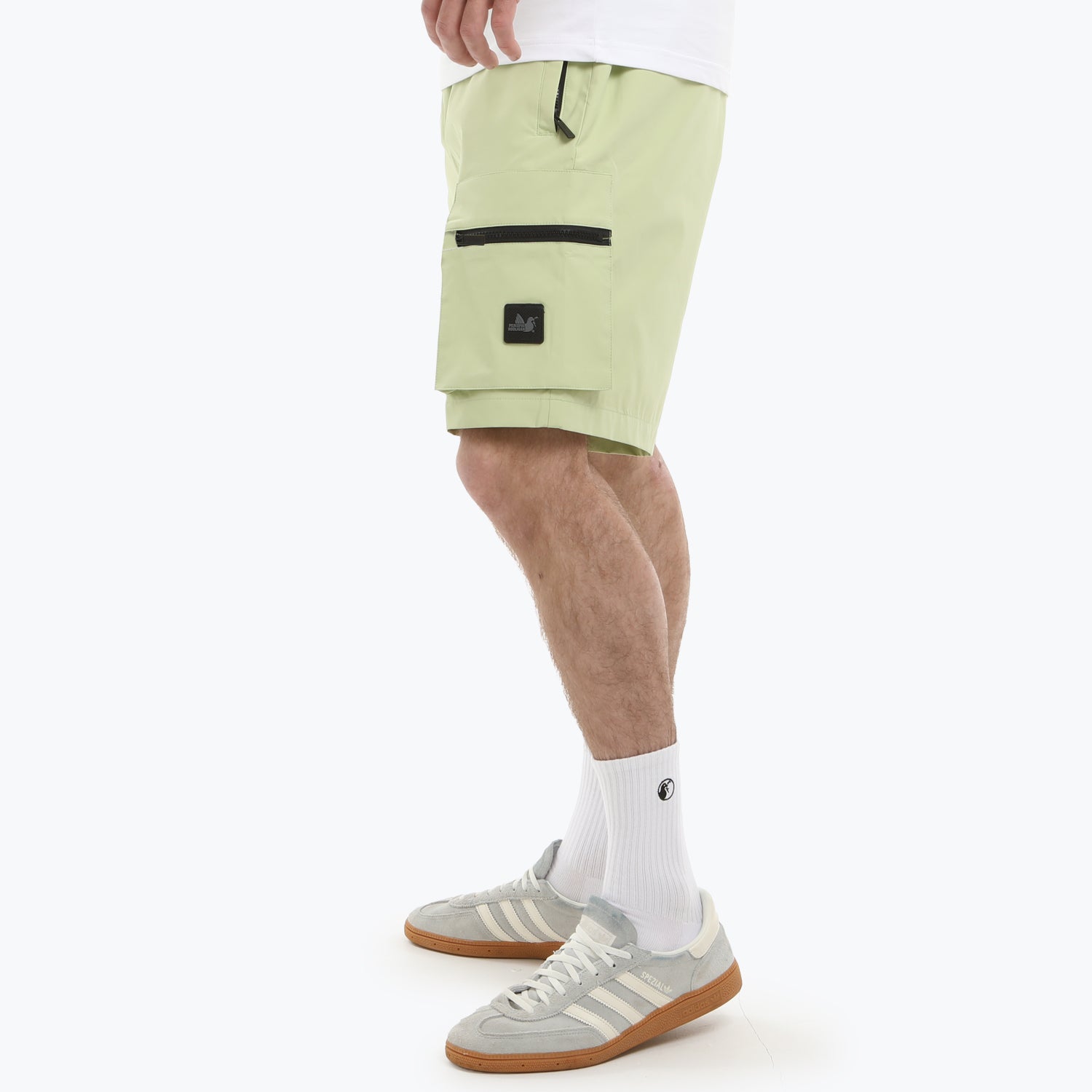 Drop Shorts Lime
