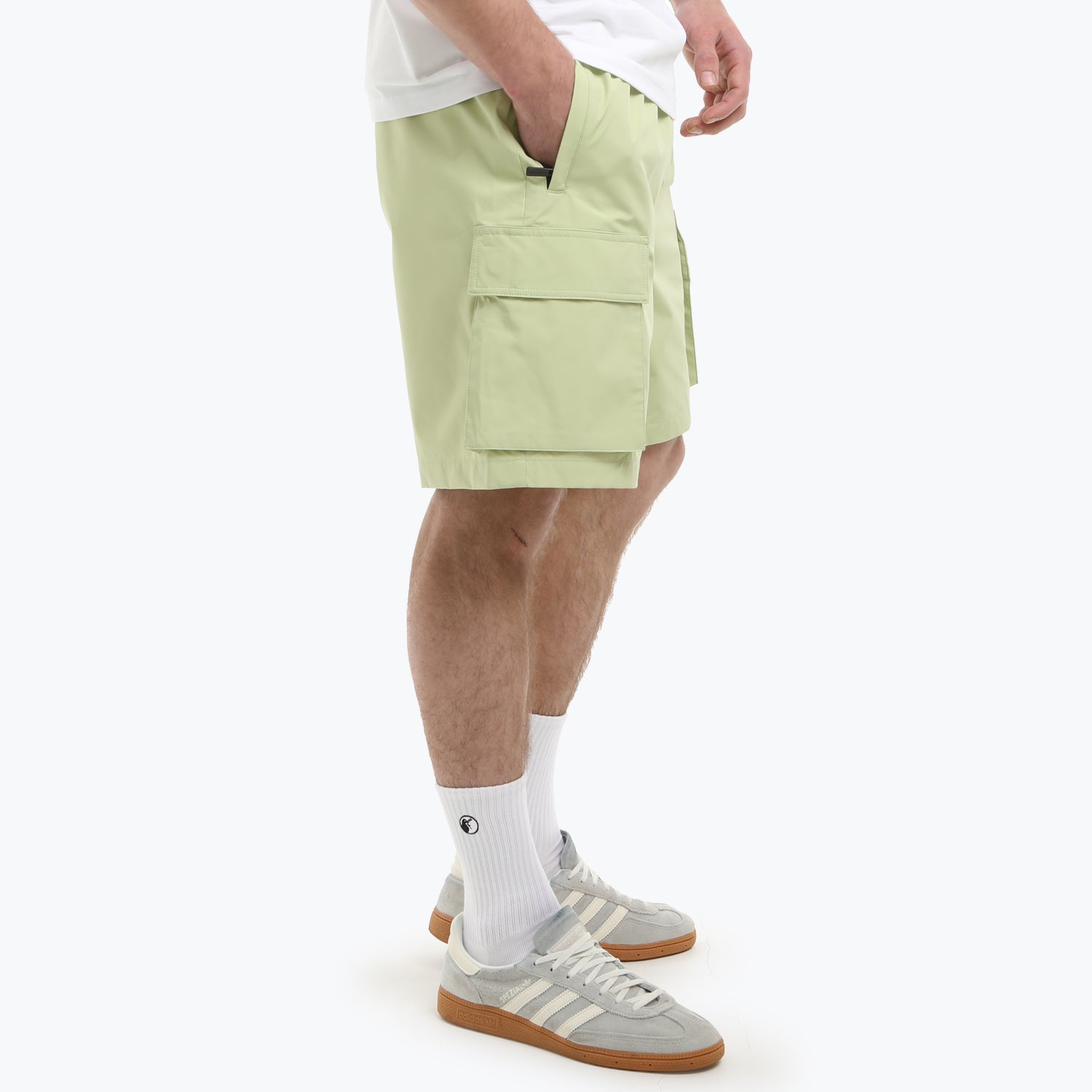 Drop Shorts Lime