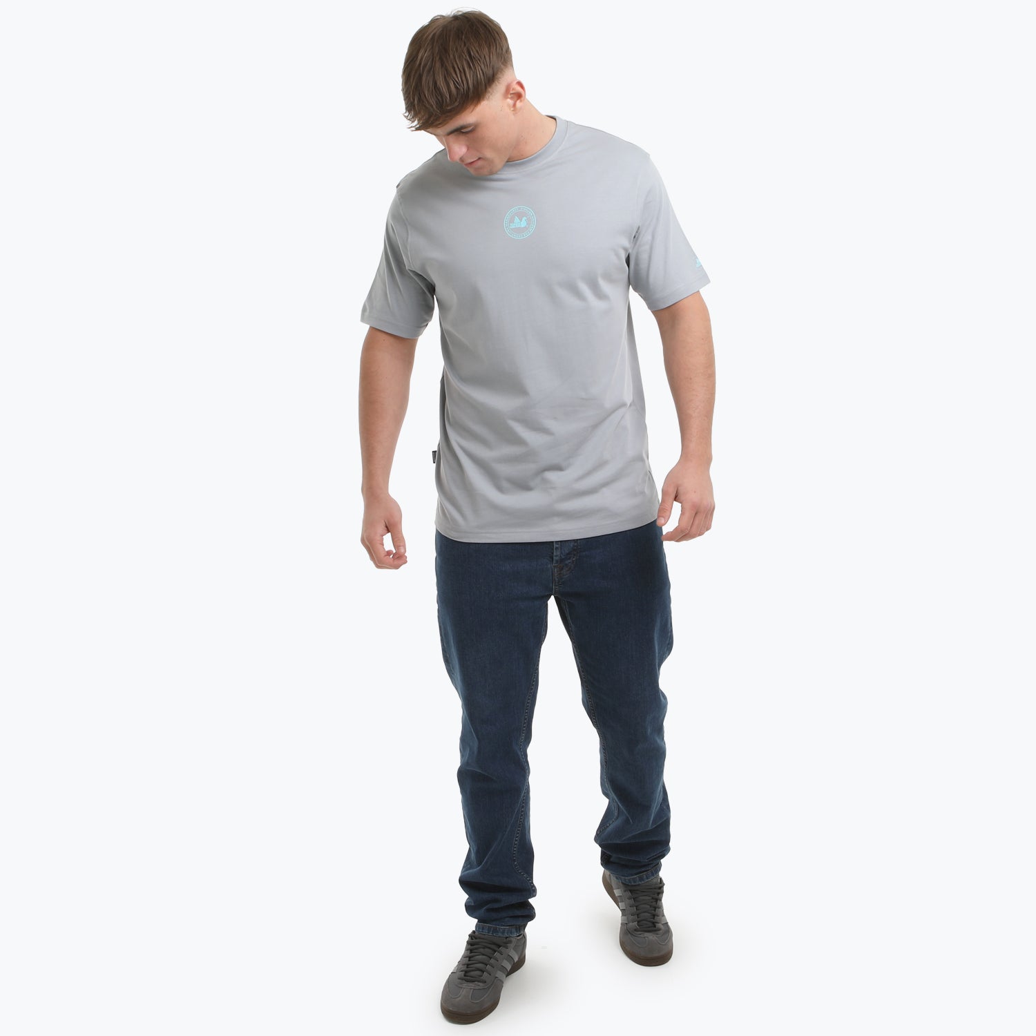Emblem T-Shirt Ice Blue