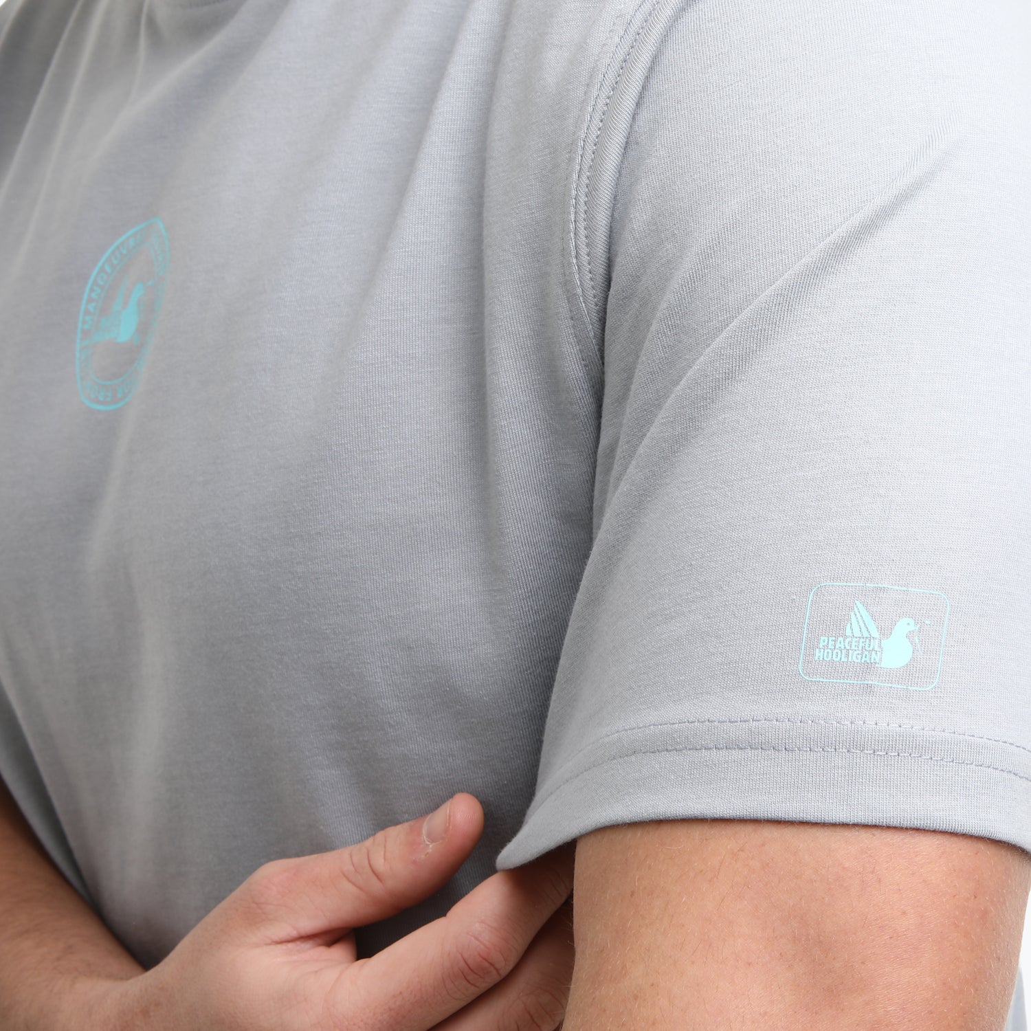 Emblem T-Shirt Ice Blue