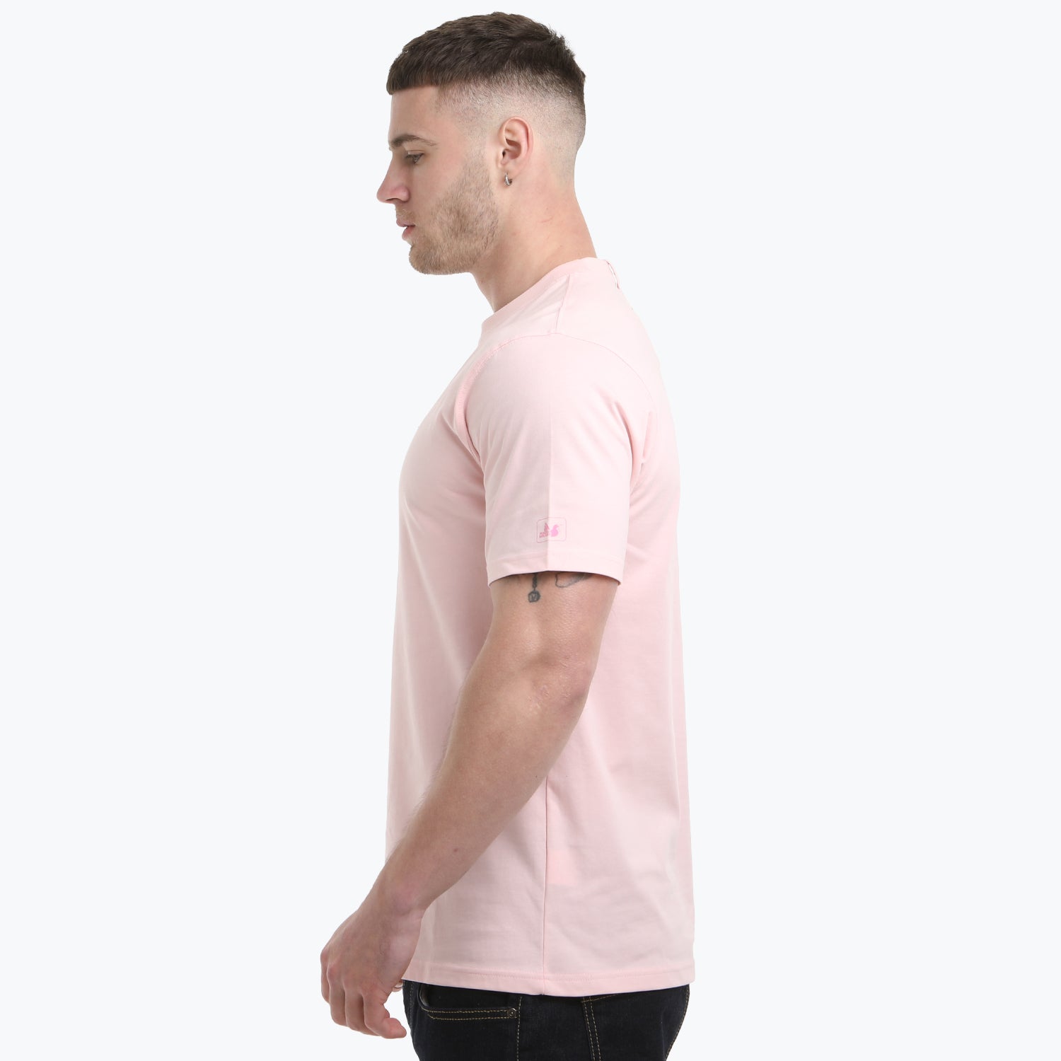Emblem T-Shirt Pale Pink
