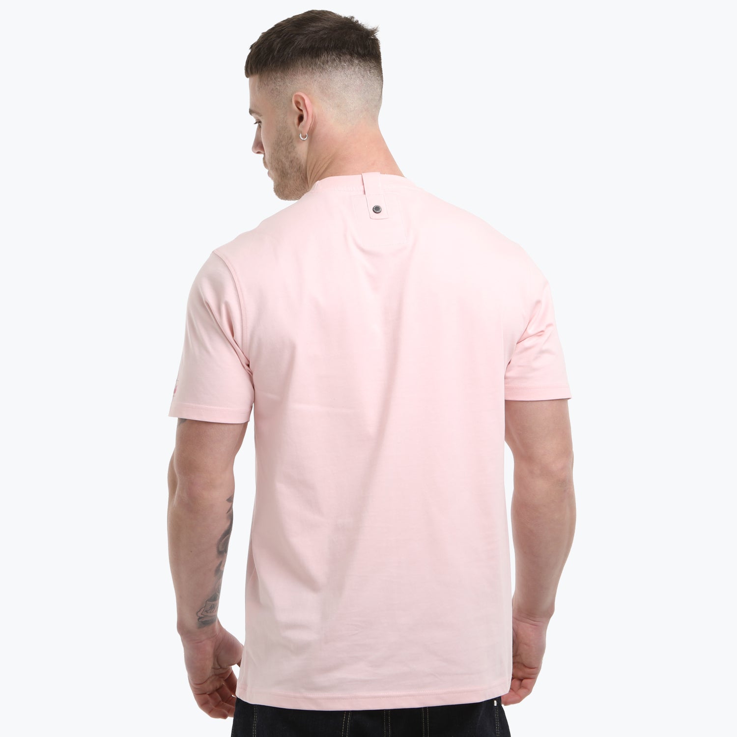 Emblem T-Shirt Pale Pink