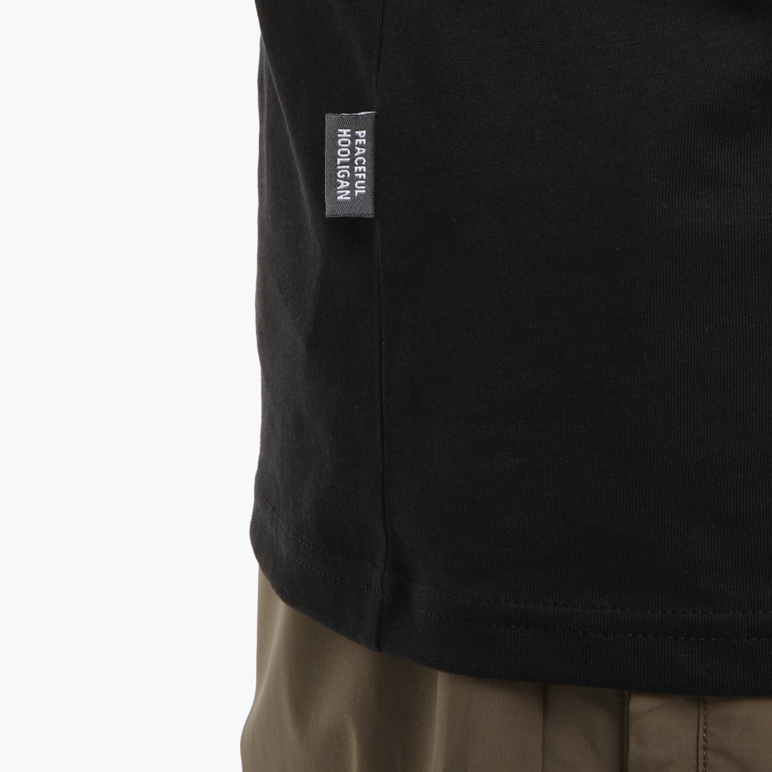 Flint T-Shirt Black / Mushroom
