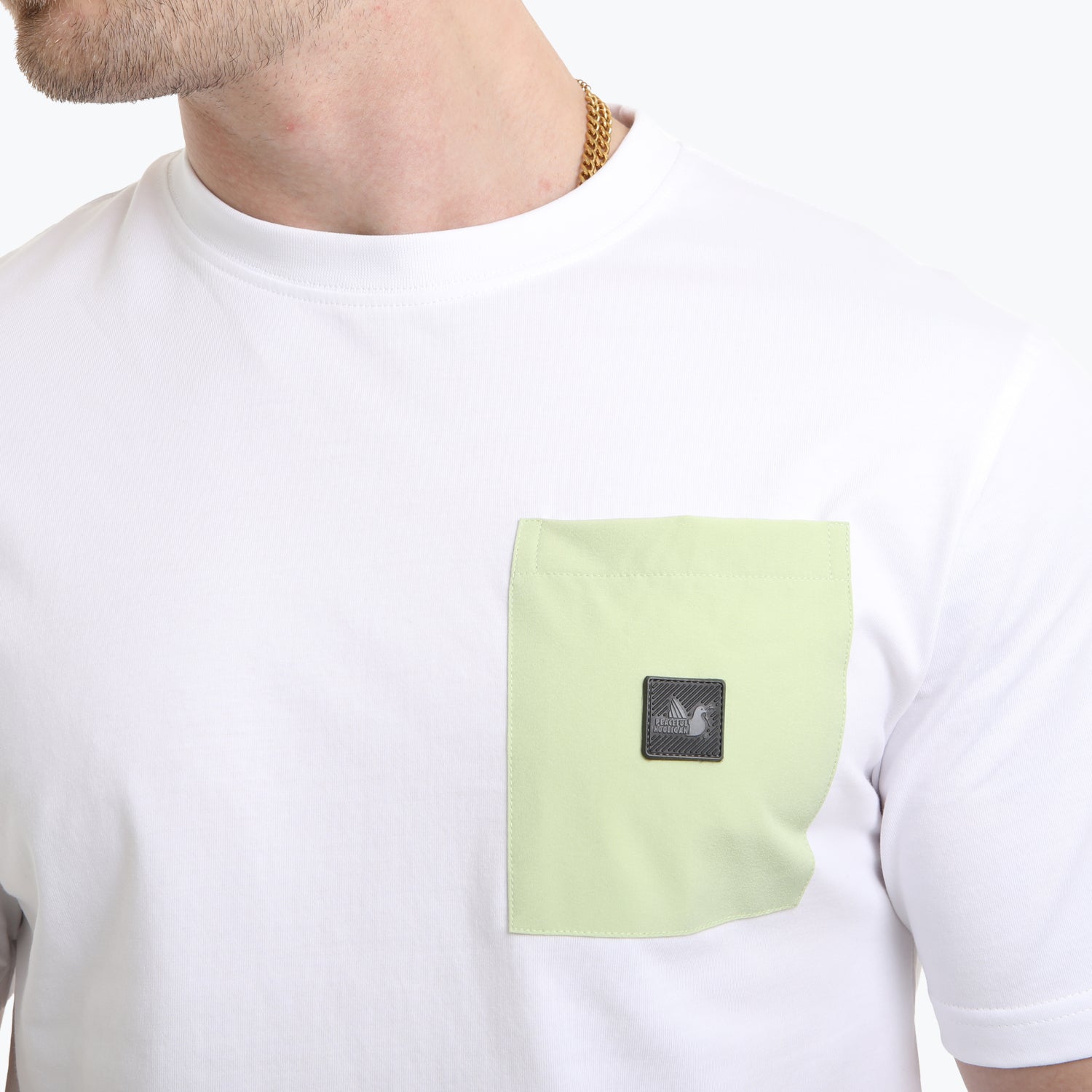 Flint T-Shirt White / Lime