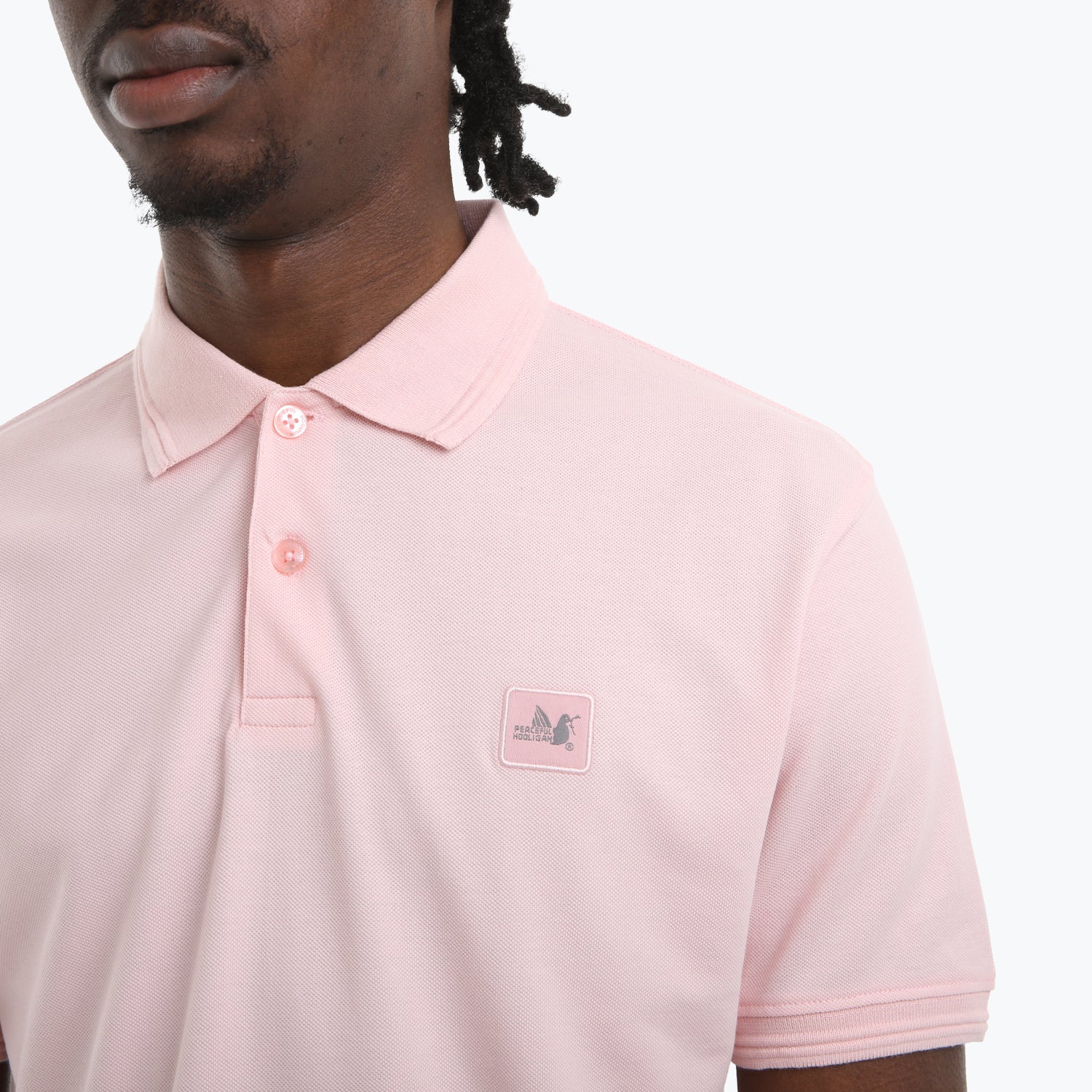 Grind Polo Pale Pink