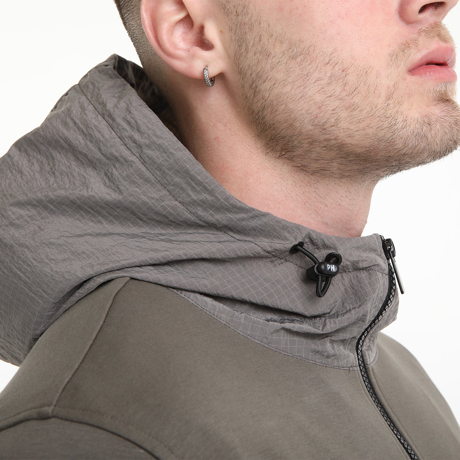 Layer Hoodie Dark Grey