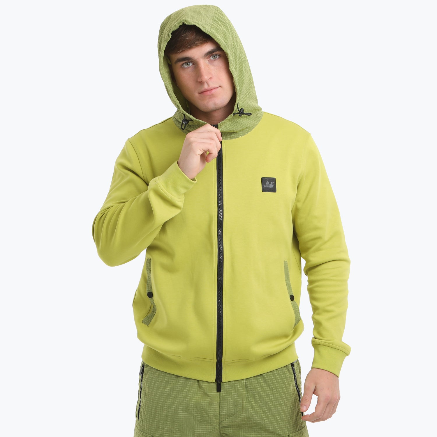 Layer Hoodie Lime