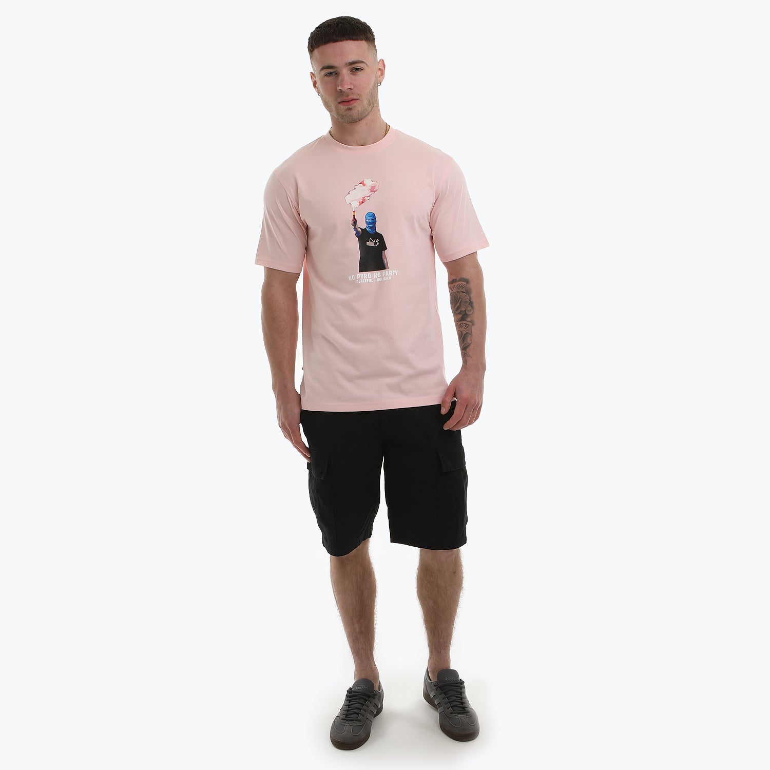 No Pyro No Party Pale Pink