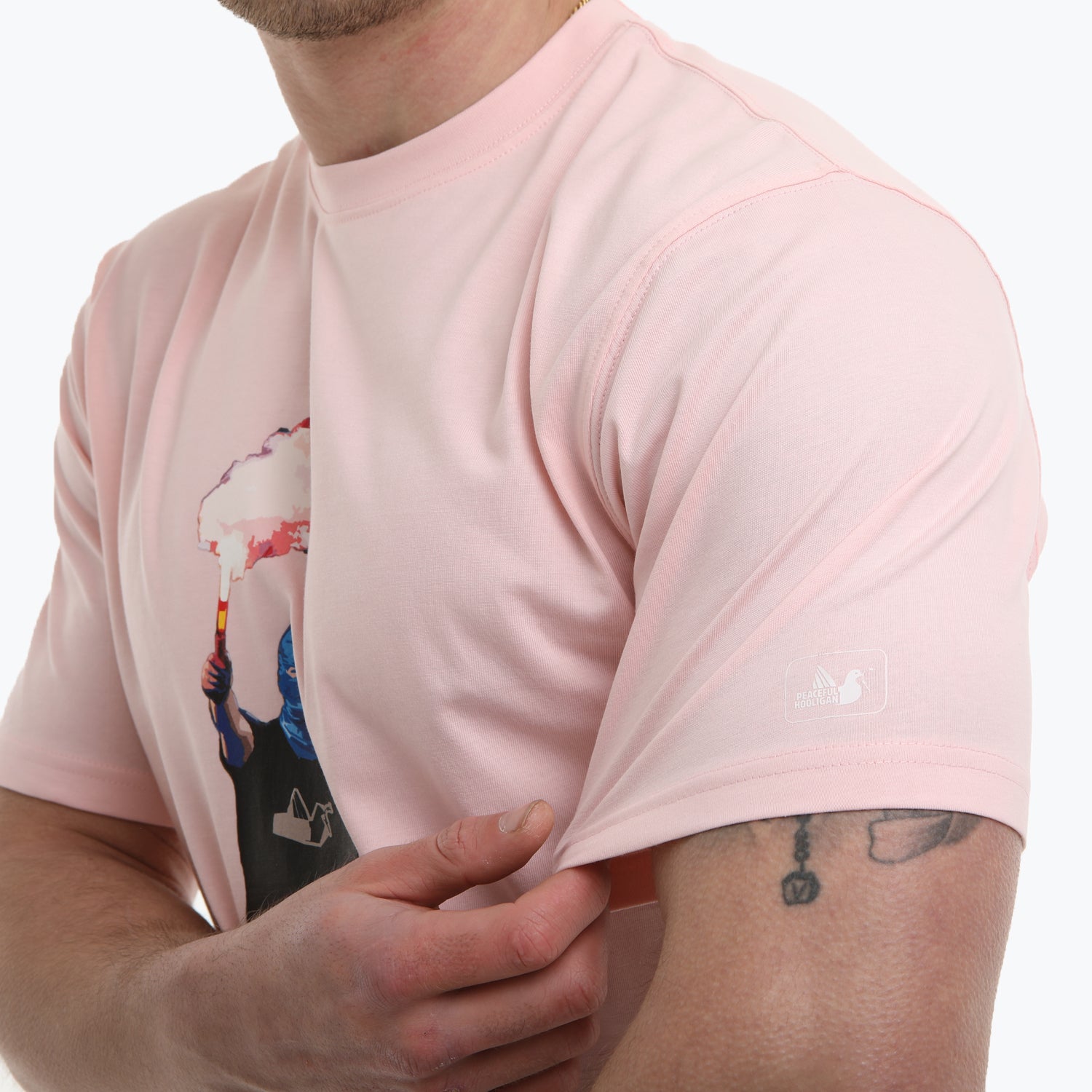 No Pyro No Party Pale Pink