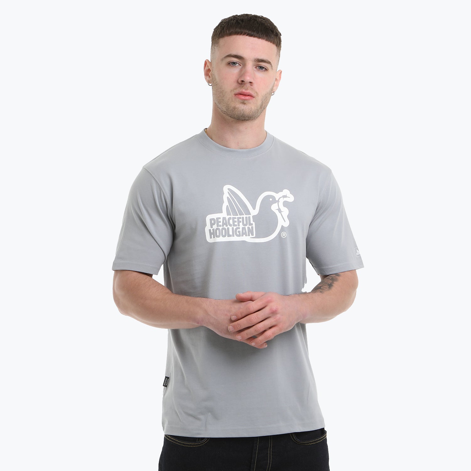 Outline T-Shirt Ice Blue