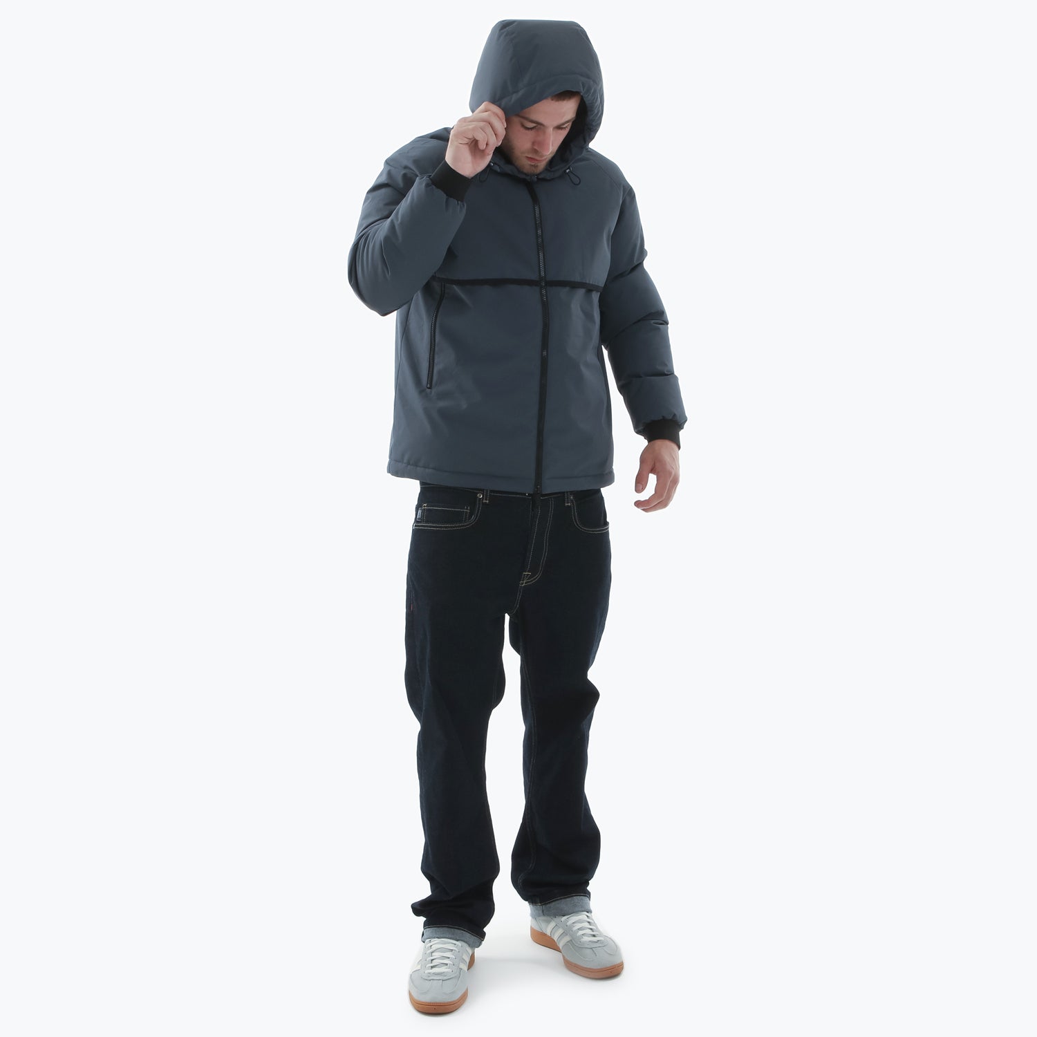 Navigator Jacket Magnet Grey - Peaceful Hooligan