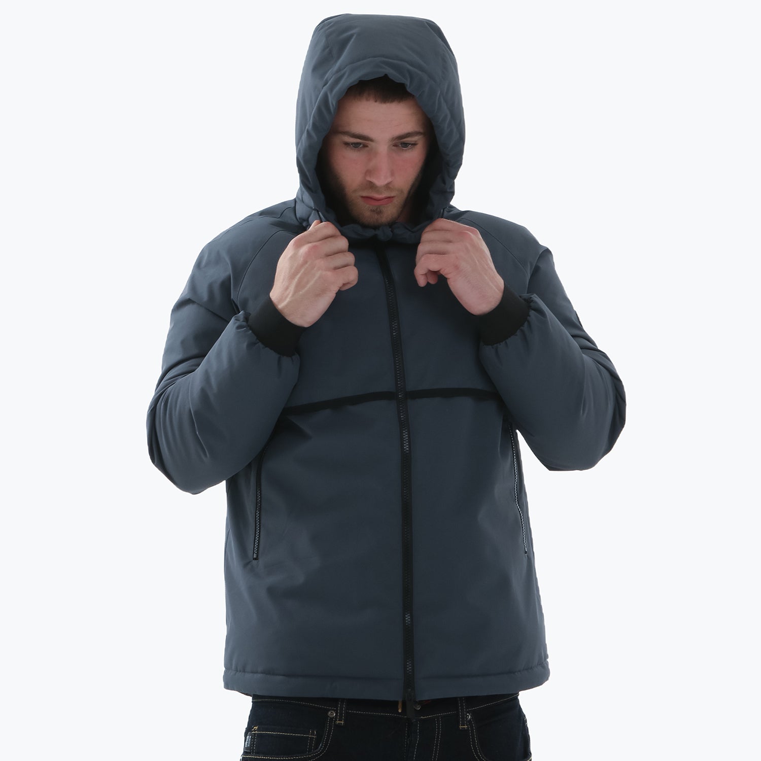 Navigator Jacket Magnet Grey - Peaceful Hooligan
