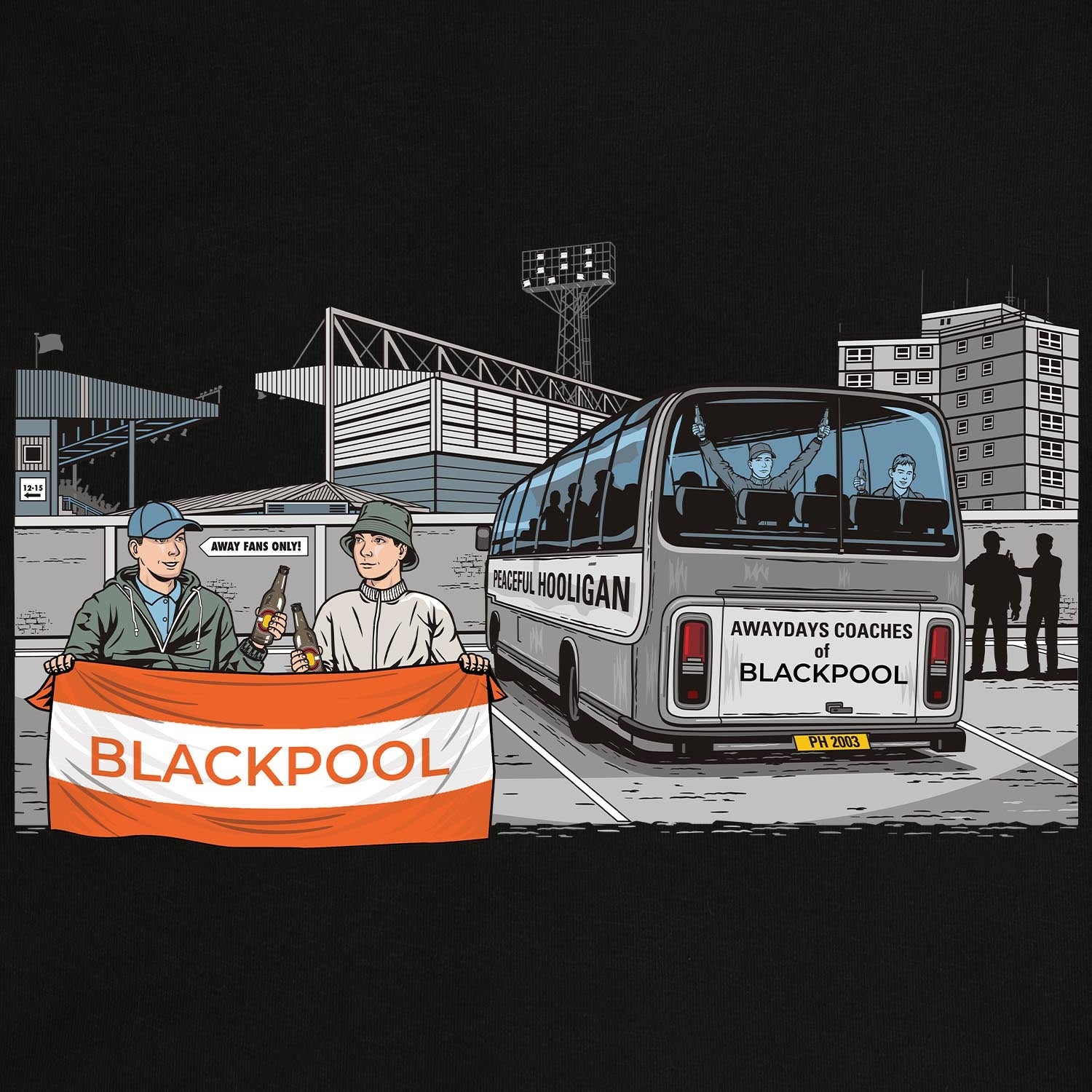 Blackpool FC Awaydays Sweatshirt