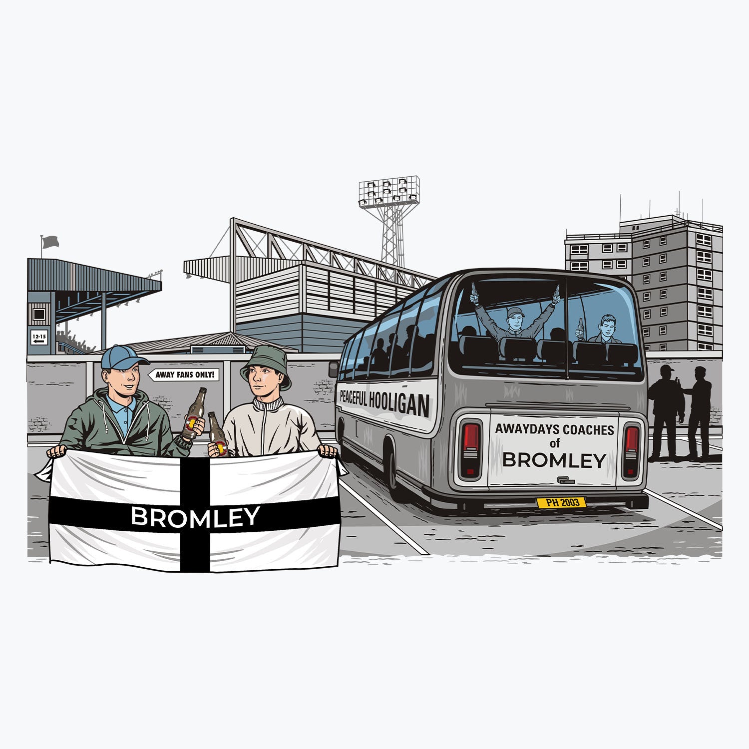 Bromley Awaydays Mug White